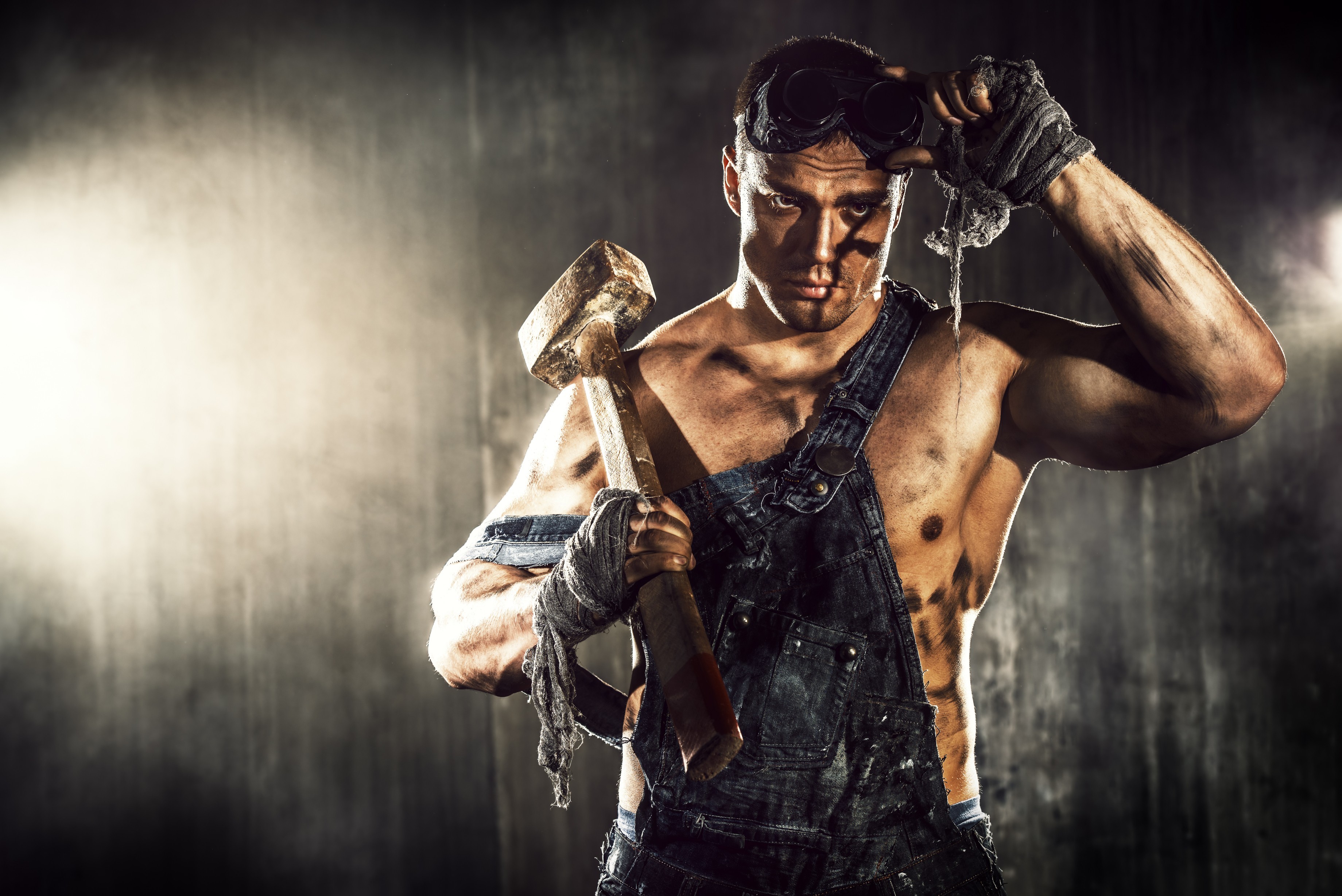 bodybuilder, photography, man, HD Wallpaper