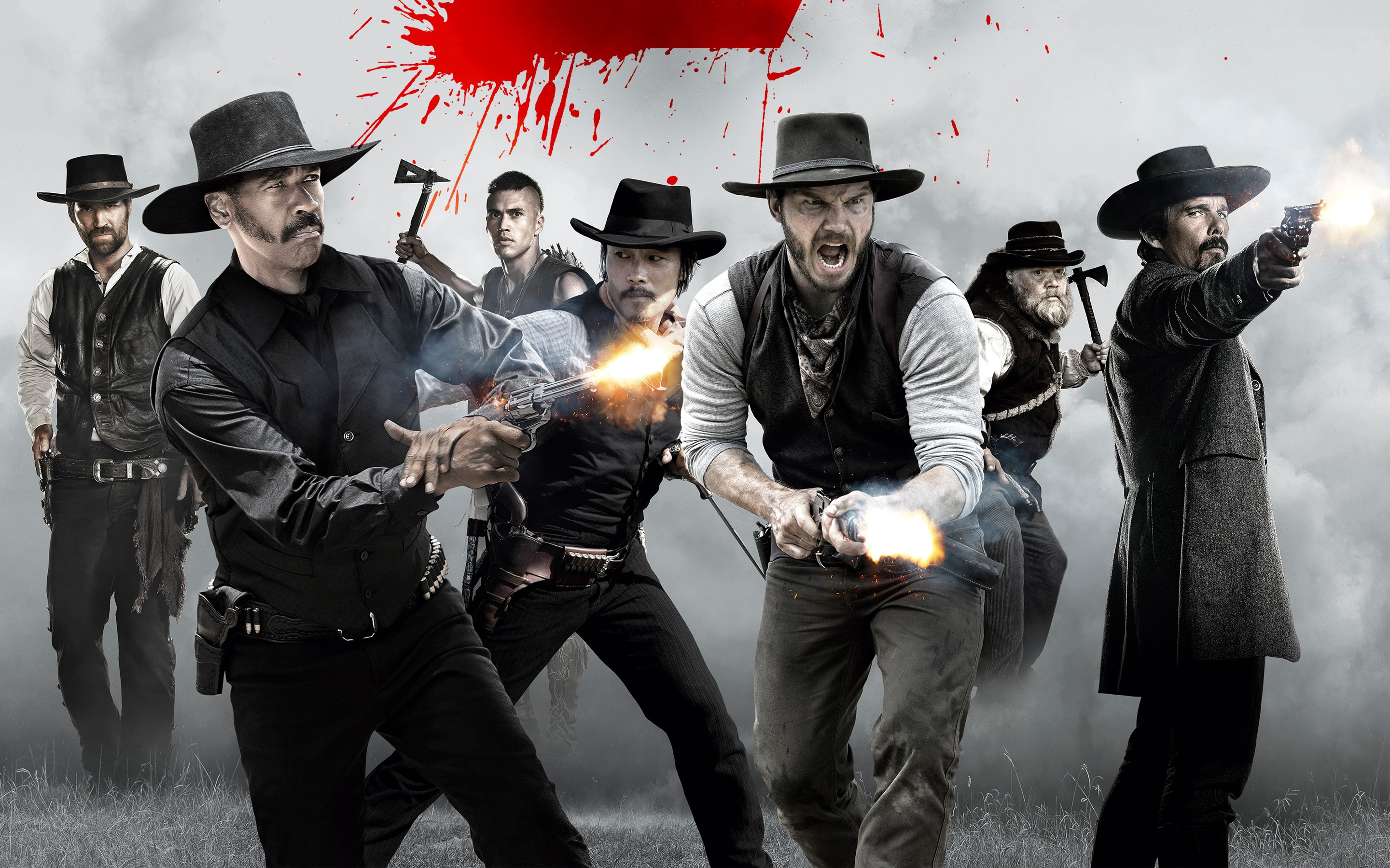the magnificent seven, movies, 2016 movies, 4k, HD Wallpaper