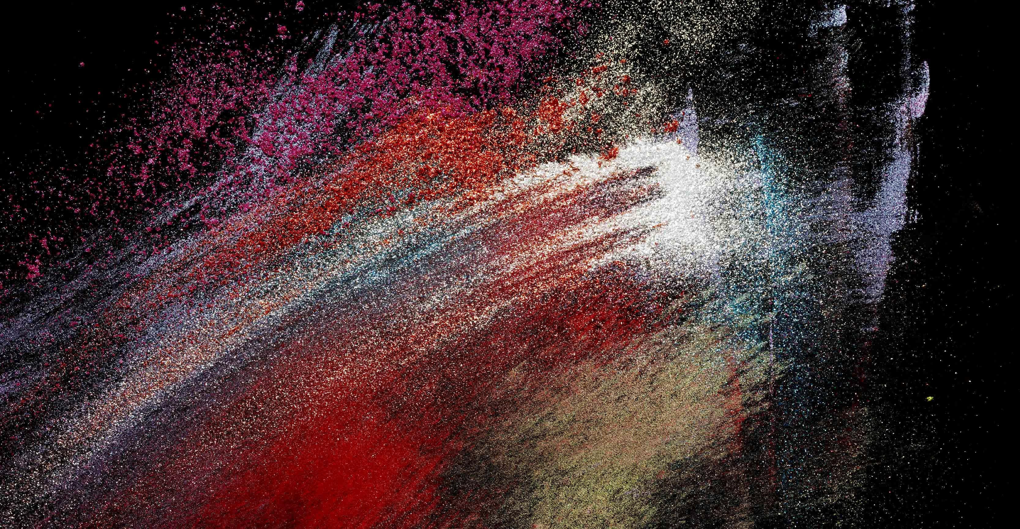 splash, colors, artist, HD Wallpaper