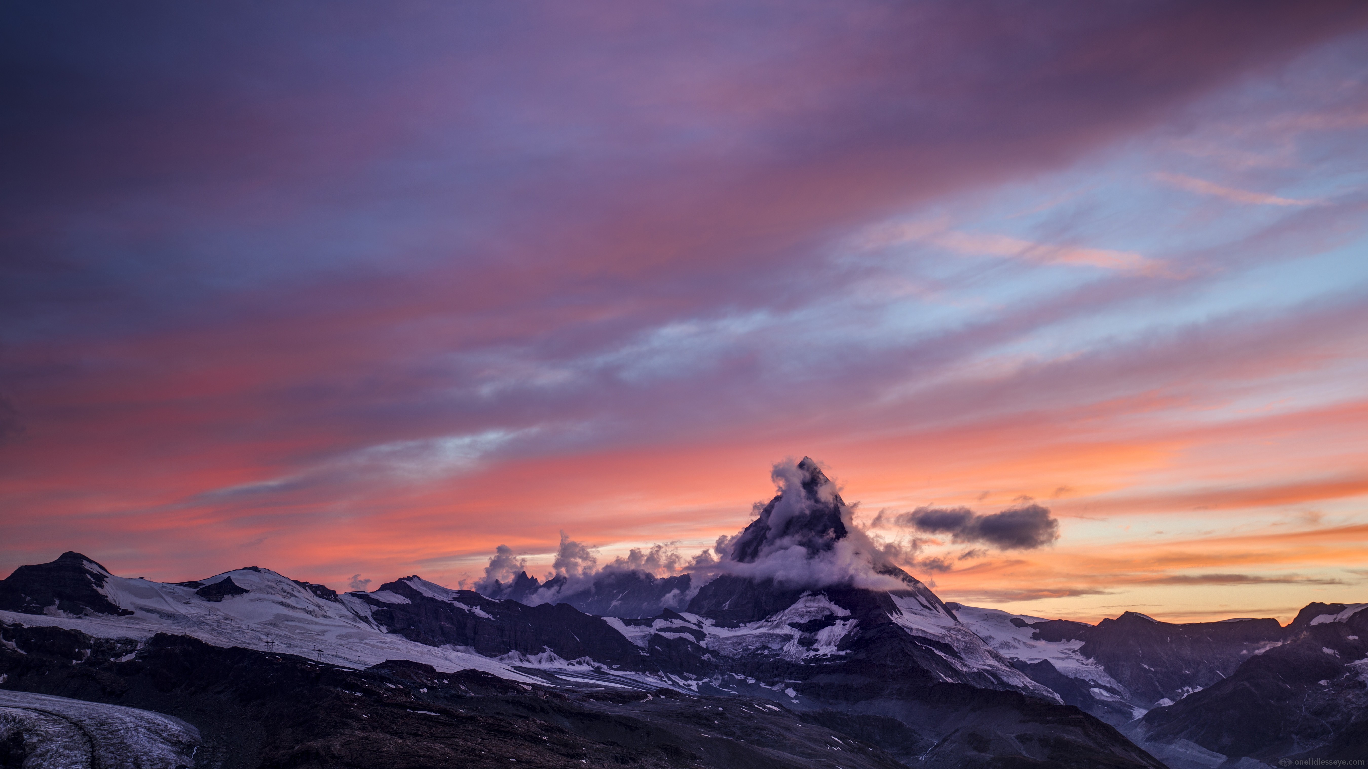 matterhorn mountains, mountains, nature, HD Wallpaper