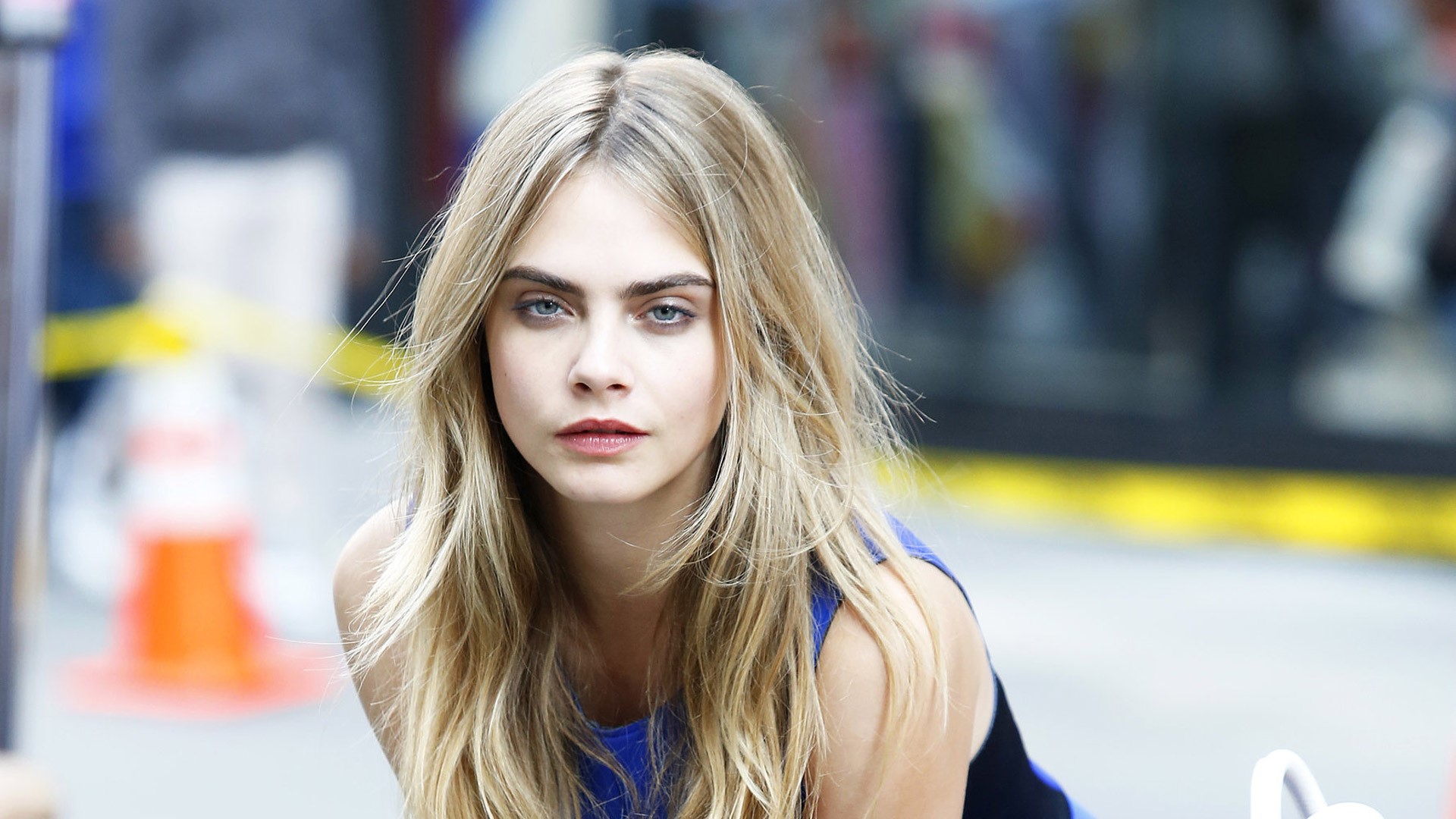 cara delevingne, celebrities, girls, dress, HD Wallpaper