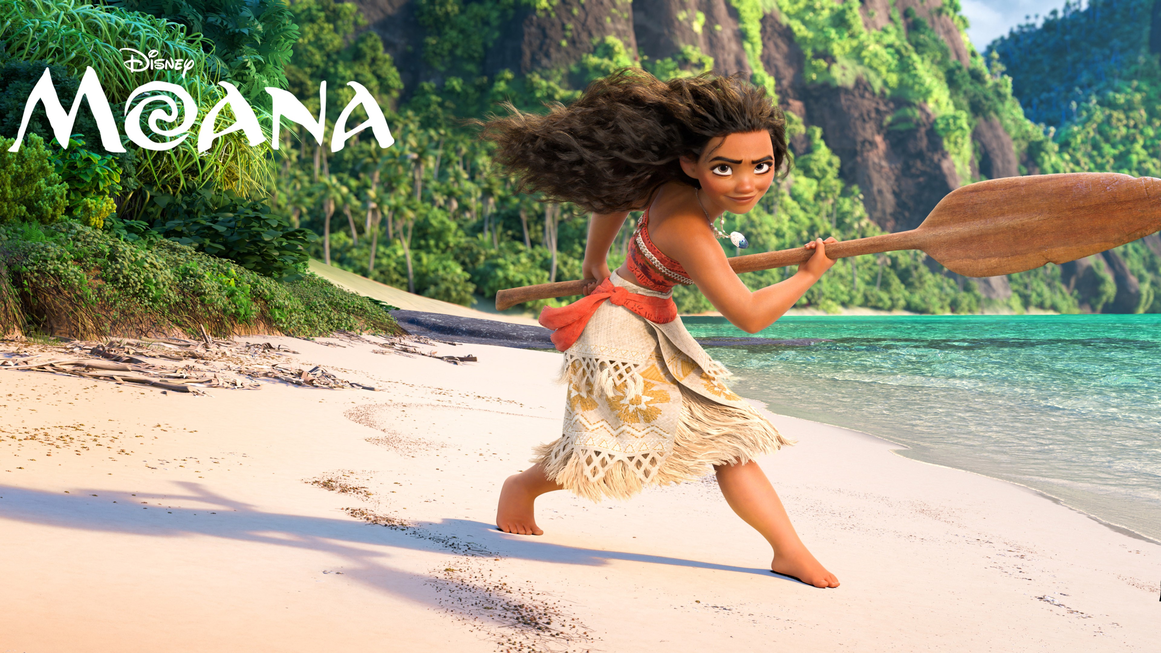 moana, movies, 2016 movies, animated movies, 4k, HD Wallpaper
