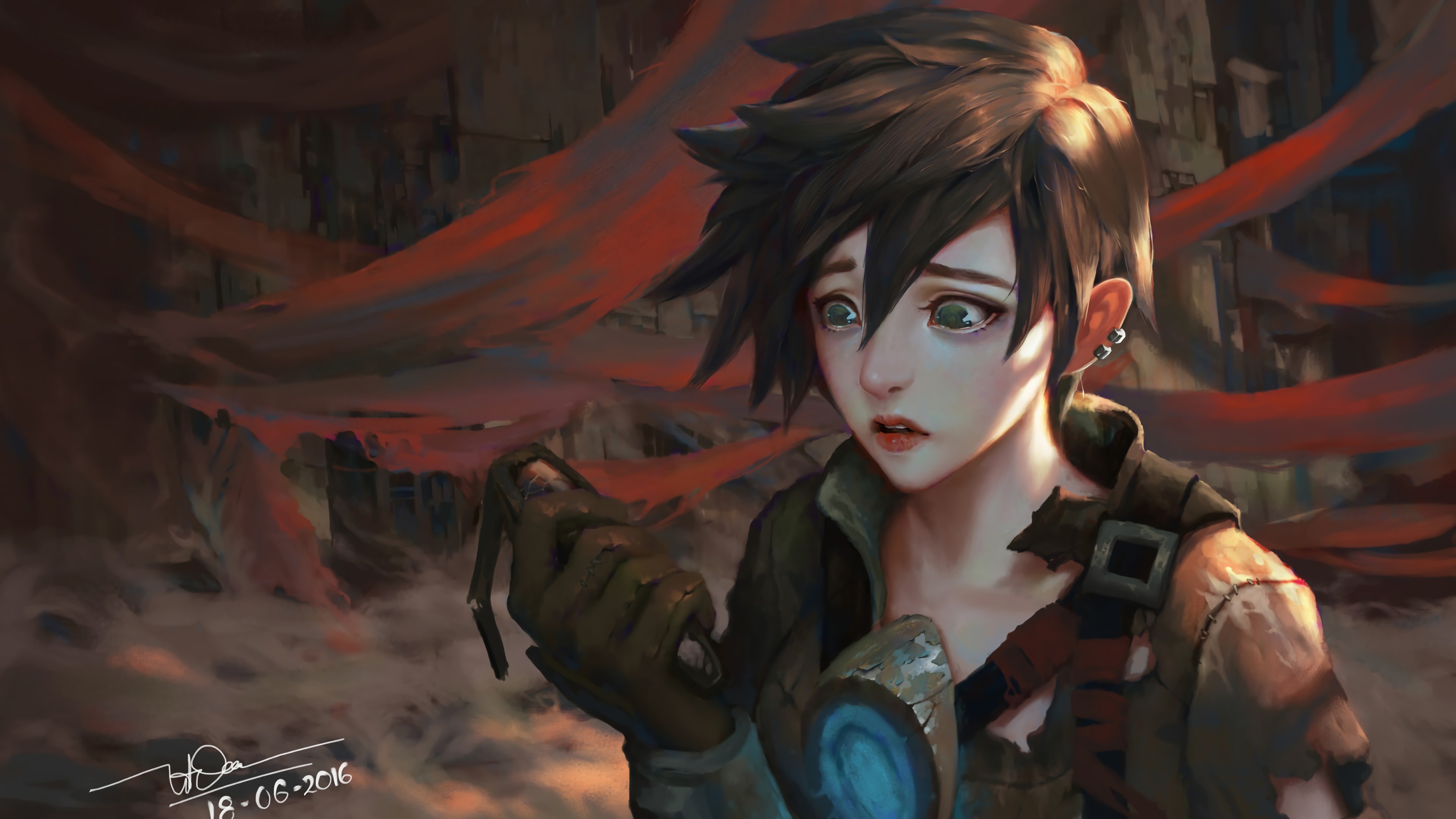 overwatch, games, xbox games, ps games, pc games, deviantart, HD Wallpaper