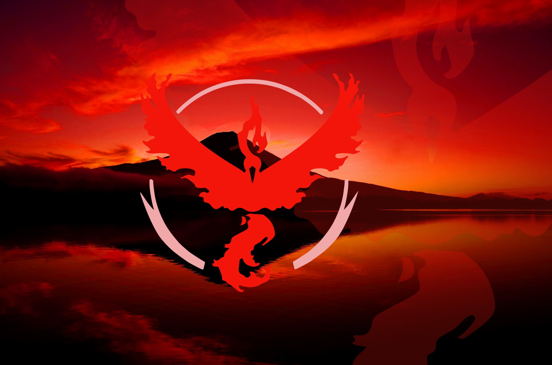 team valor, pokemon go, games, artist, pokemon, HD Wallpaper