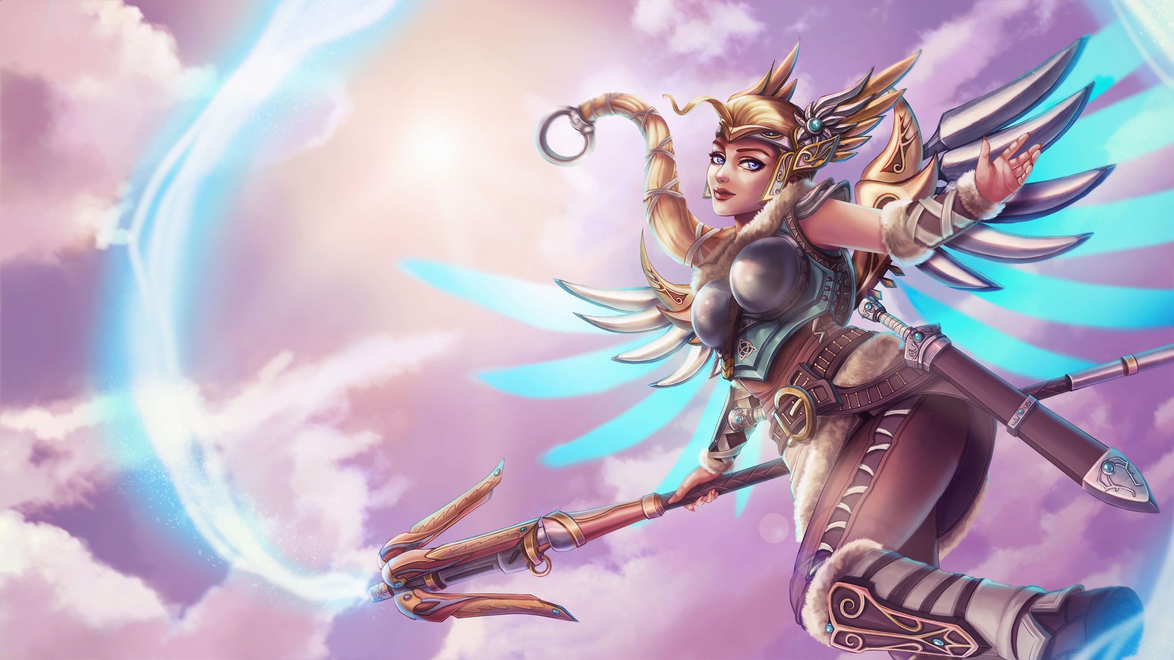 mercy overwatch, overwatch, games, xbox games, ps games, pc games, deviantart, HD Wallpaper
