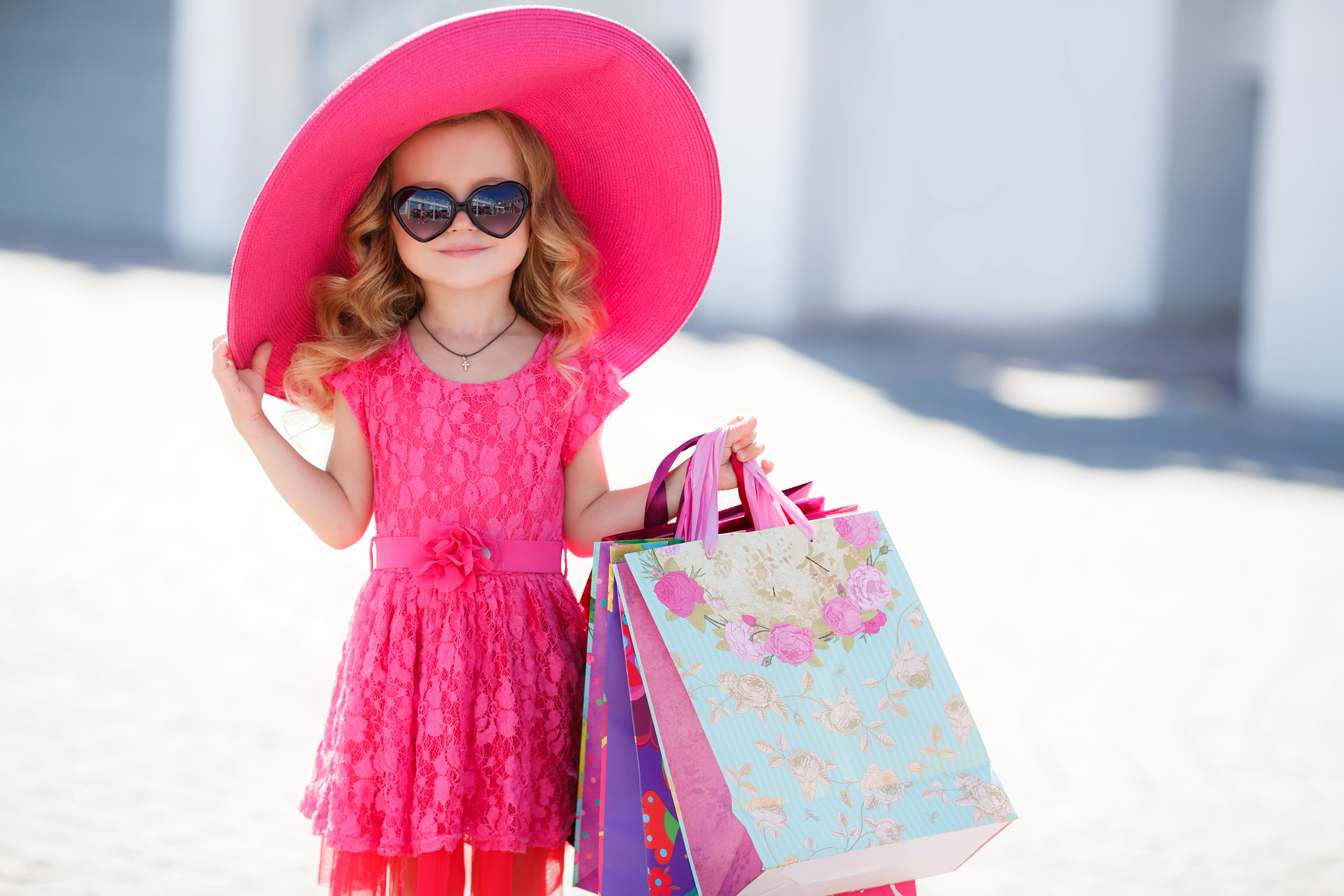 cute, pink, hat, HD Wallpaper
