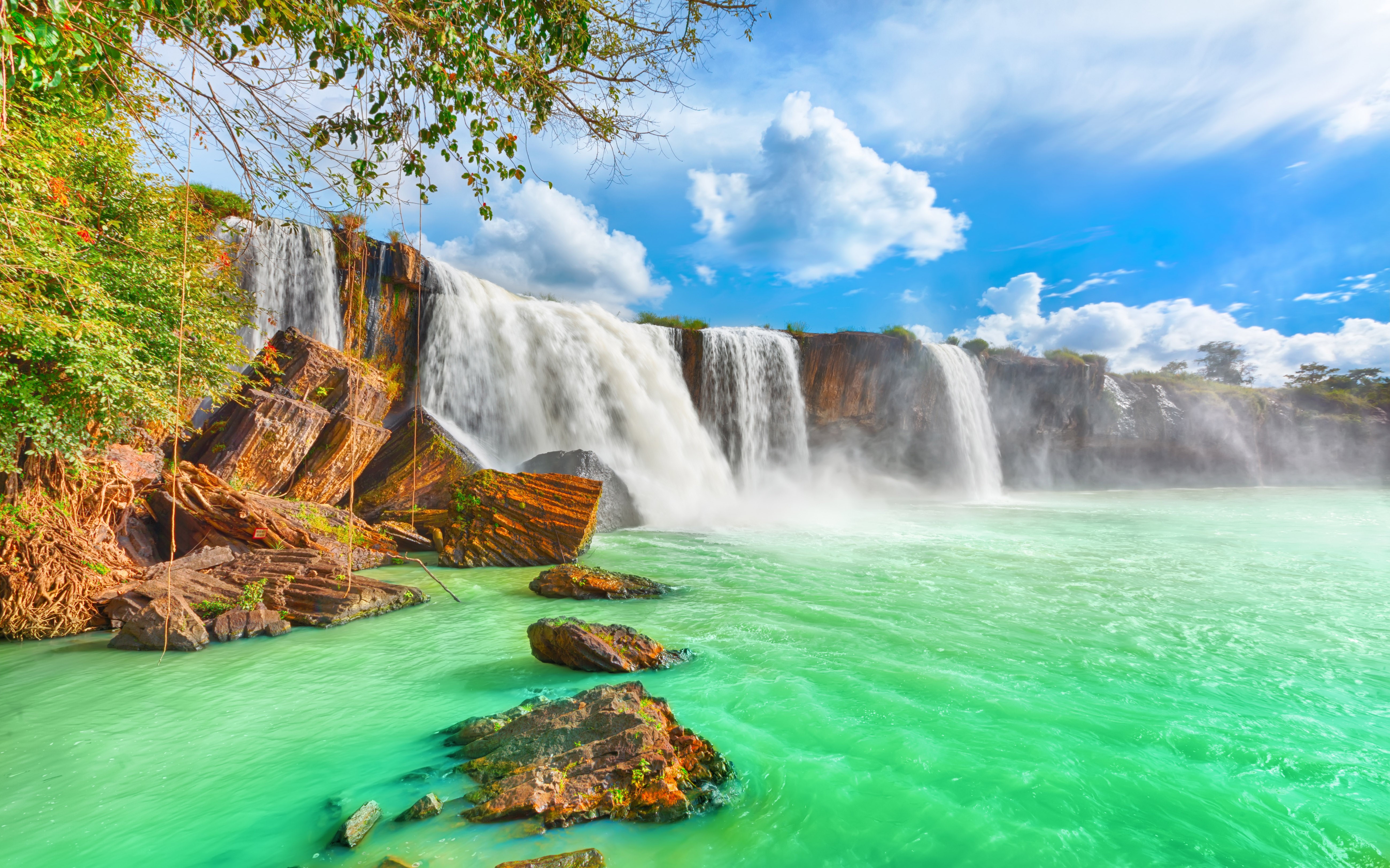 waterfall, 5k, nature, HD Wallpaper