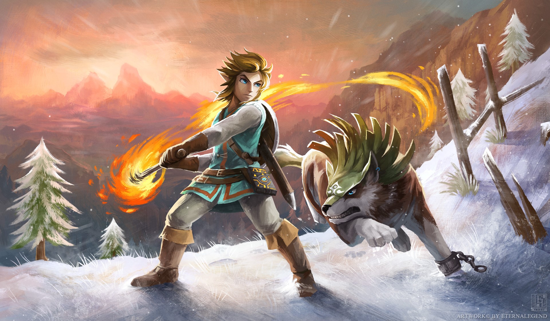 the legend of zelda, games, 2017 games, deviantart, HD Wallpaper