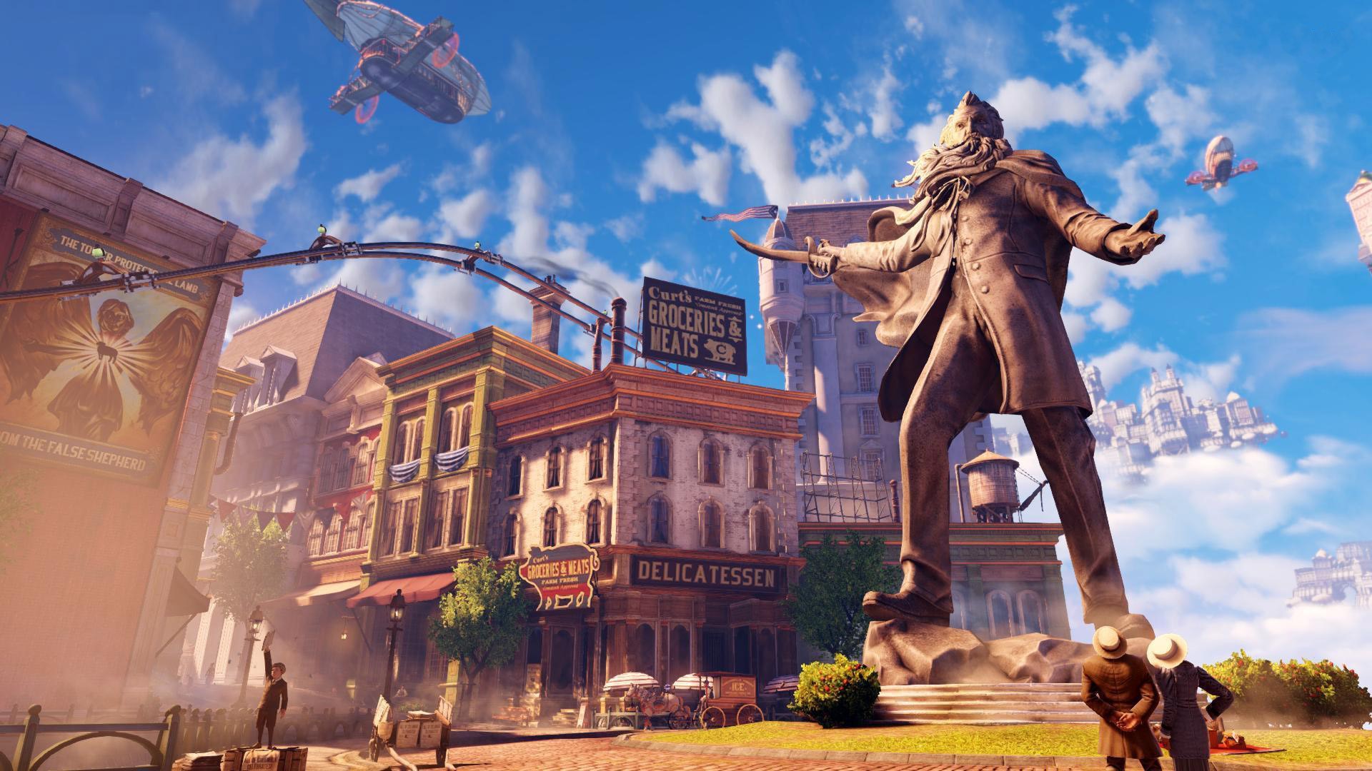 bioshock infinite, games, pc games, ps games, xbox games, HD Wallpaper