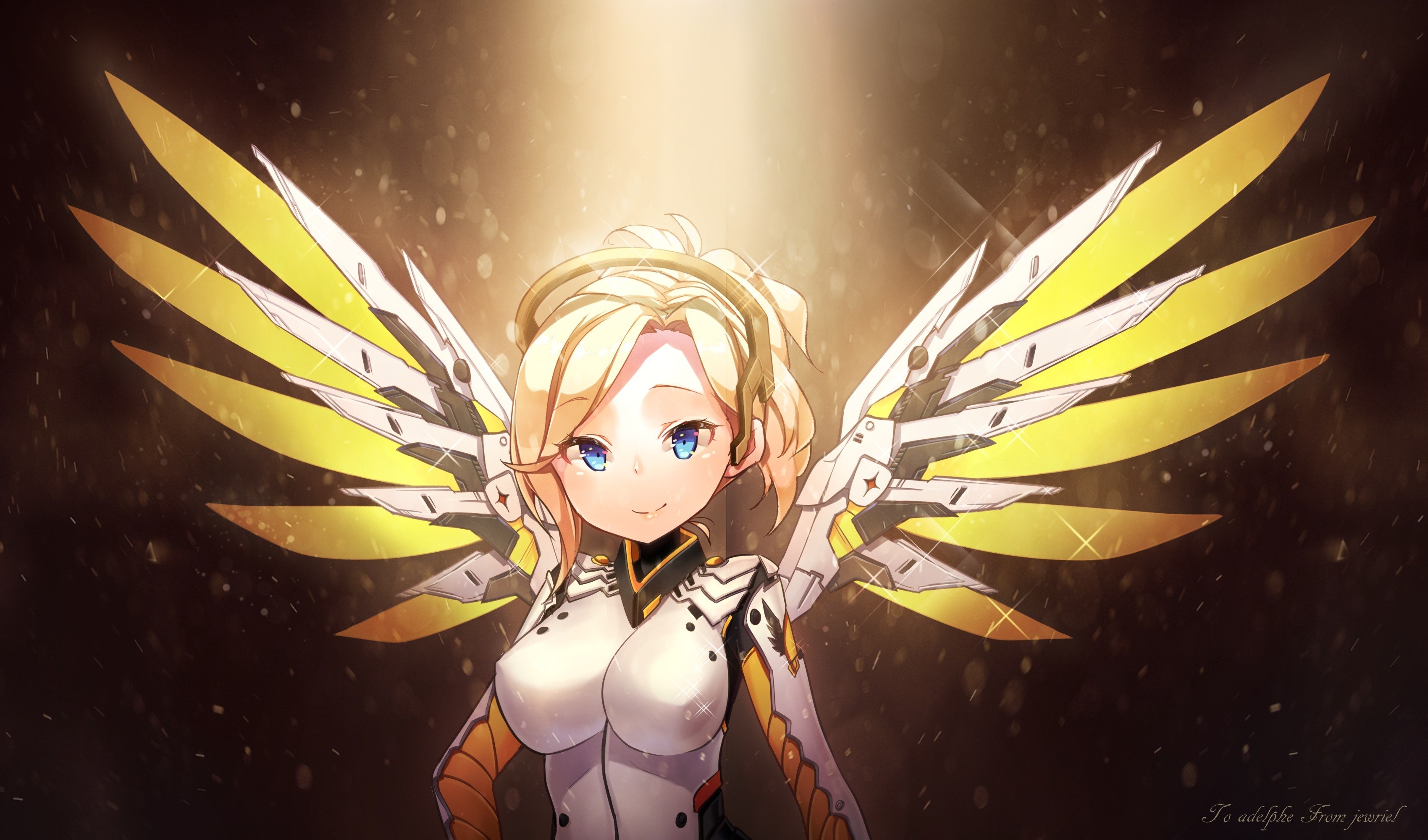 mercy overwatch, overwatch, games, xbox games, ps games, pc games, artist, digital art, HD Wallpaper