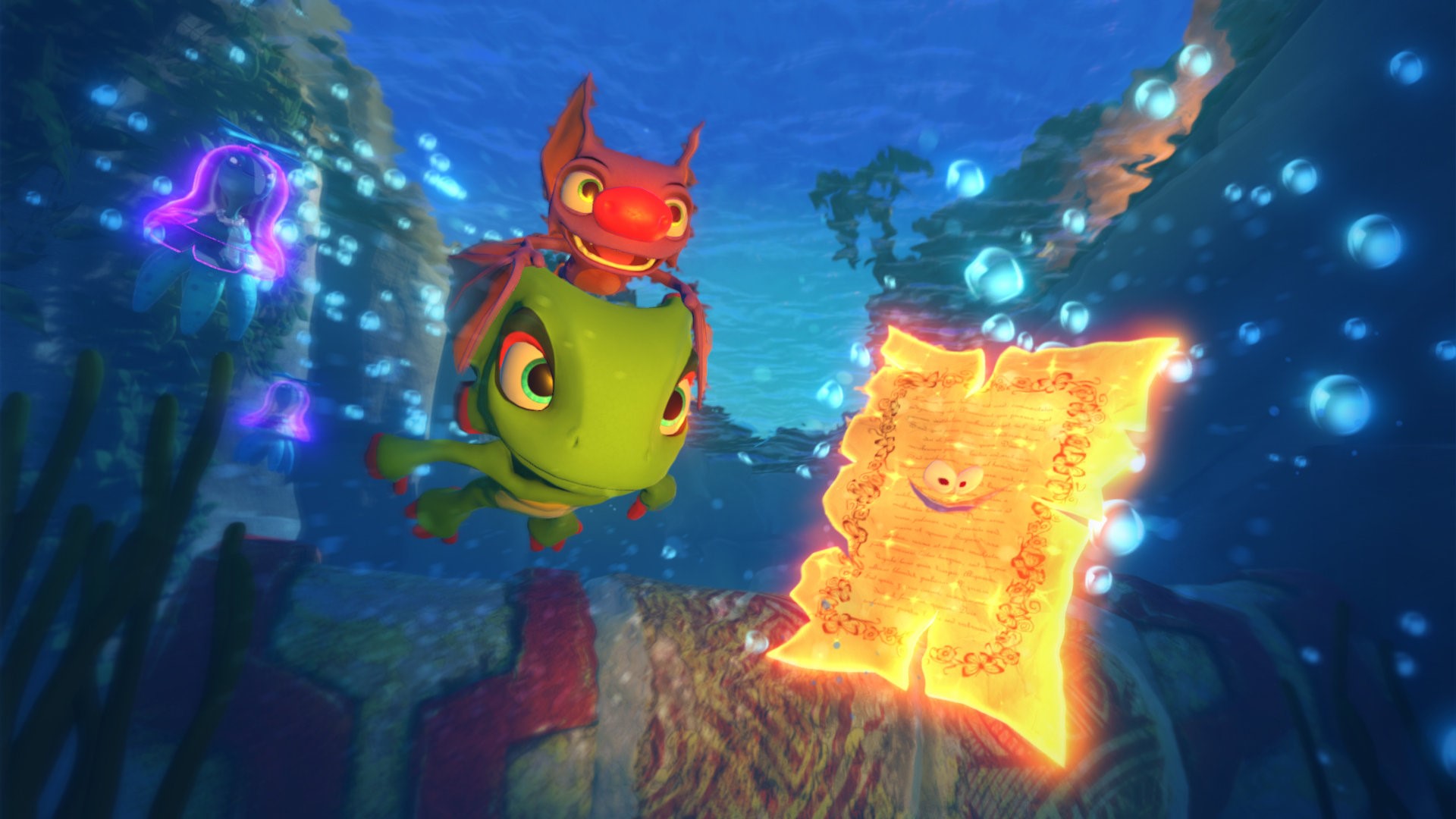 yooka laylee, games, pc games, ps games, xbox games, HD Wallpaper