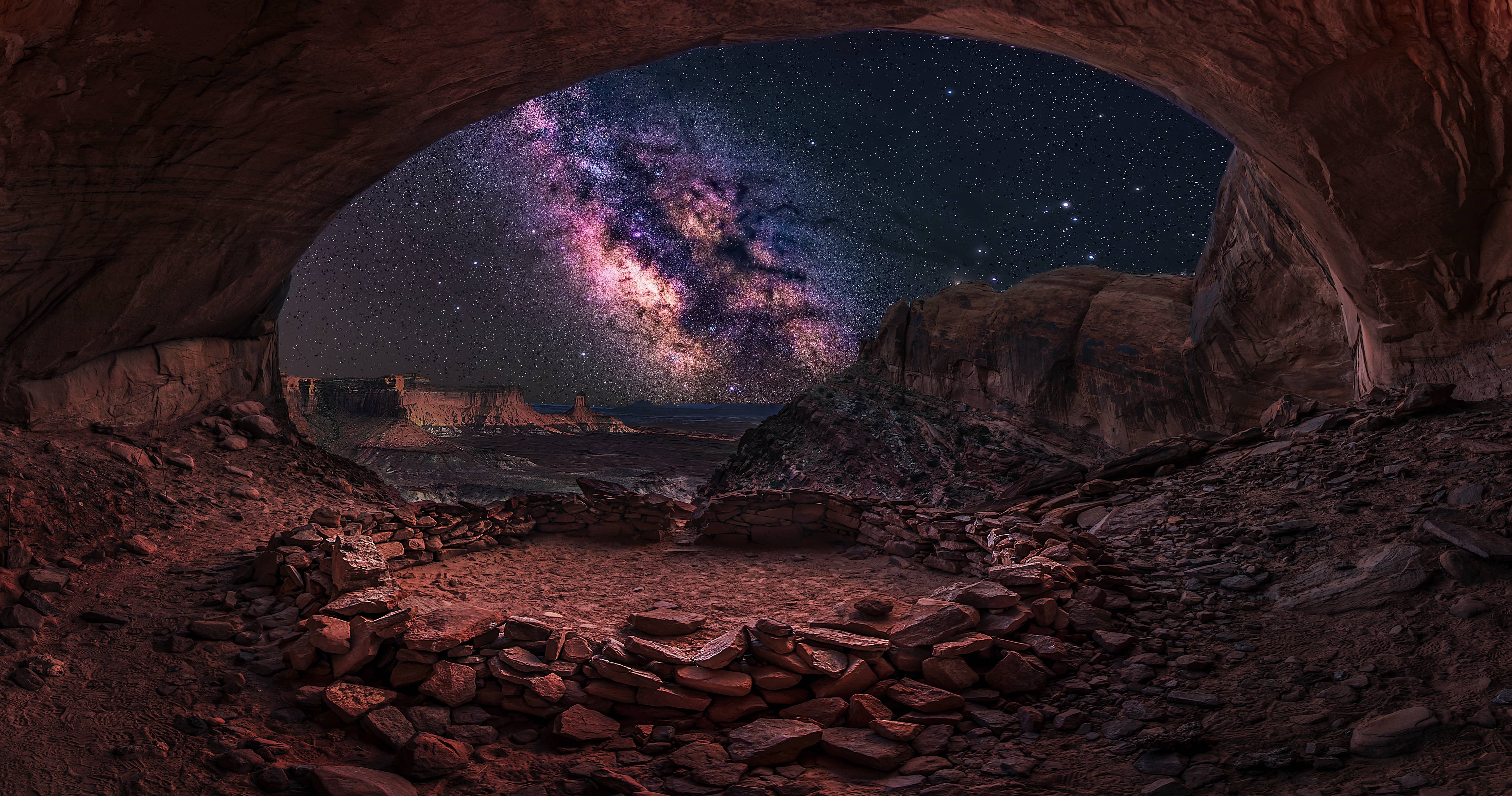 cave, nature, photography, HD Wallpaper