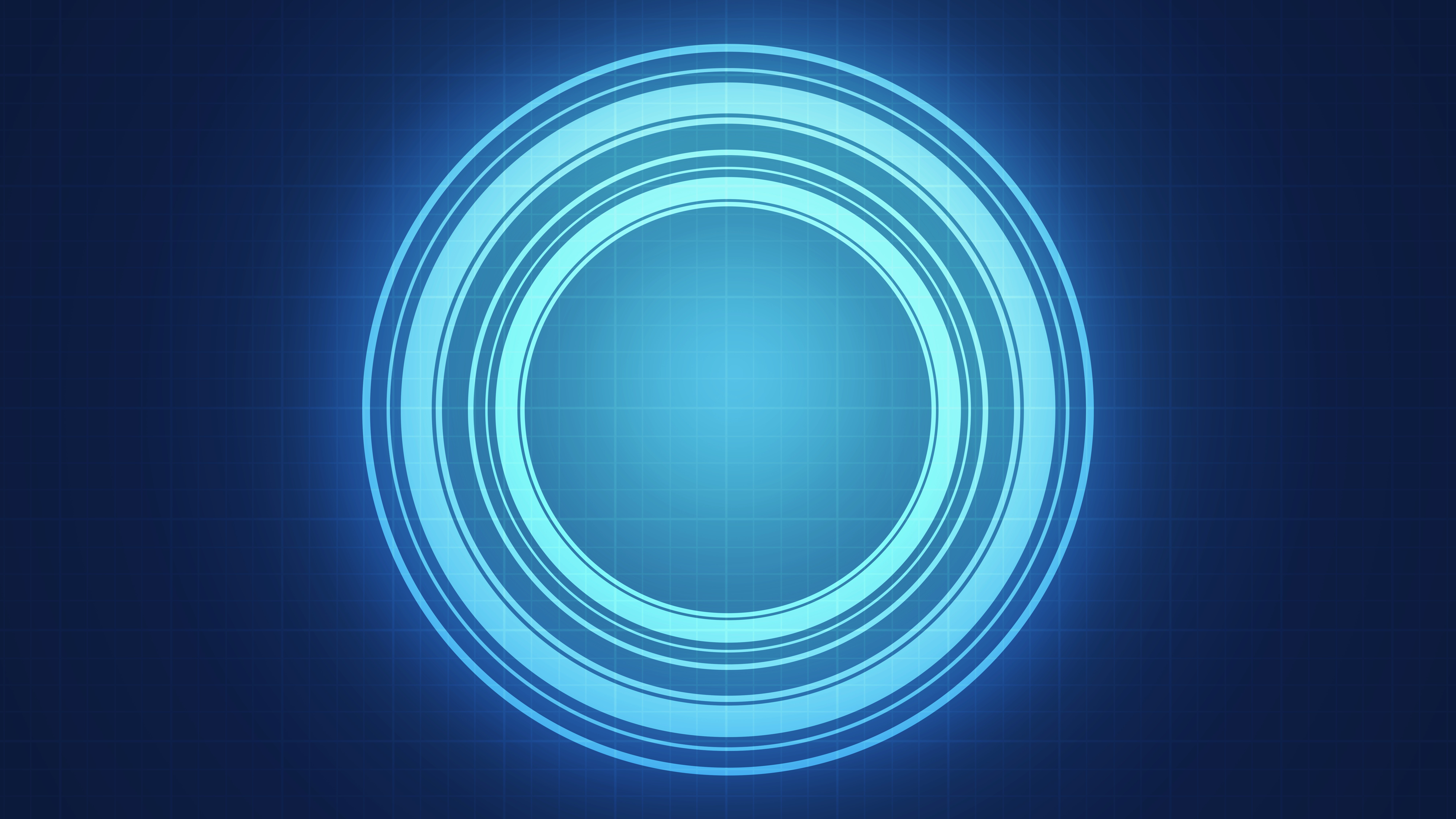 abstract, circle, artist, HD Wallpaper