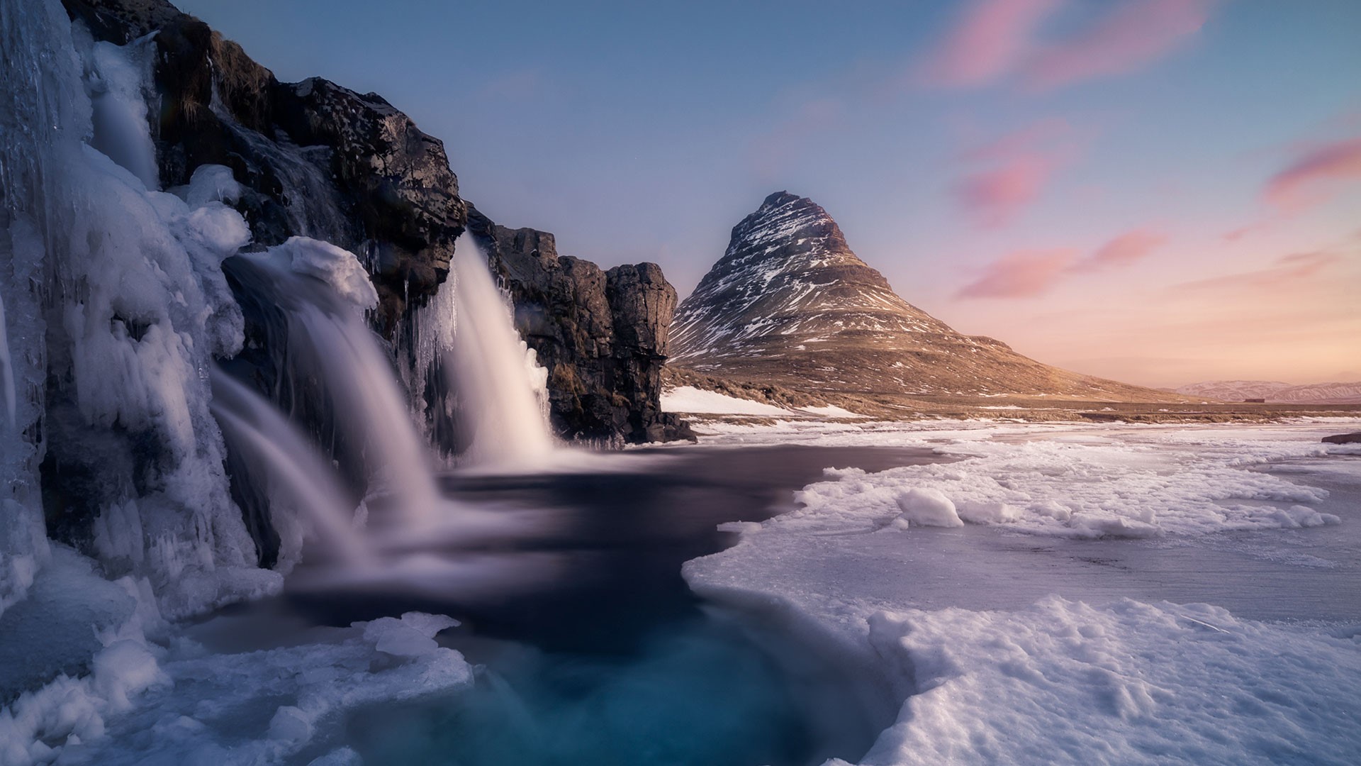 waterfall, nature, HD Wallpaper