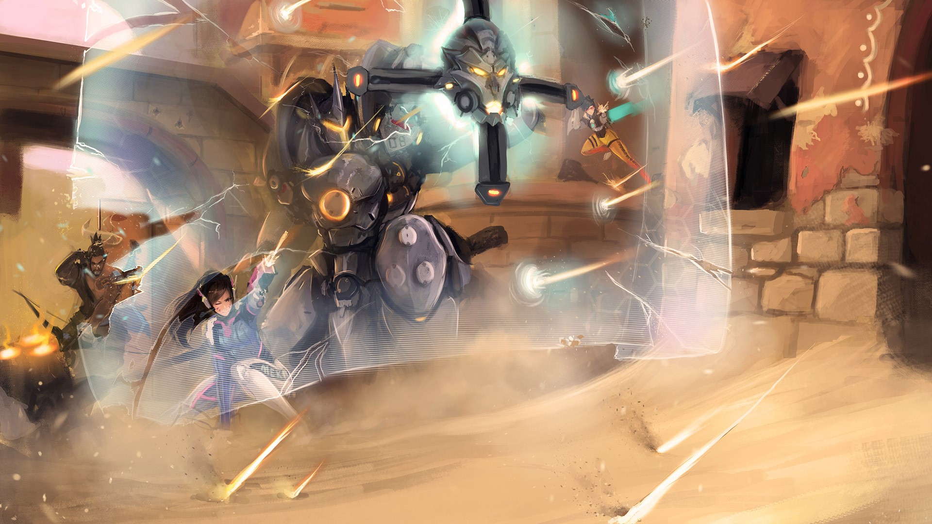 overwatch, games, xbox games, ps games, pc games, deviantart, HD Wallpaper