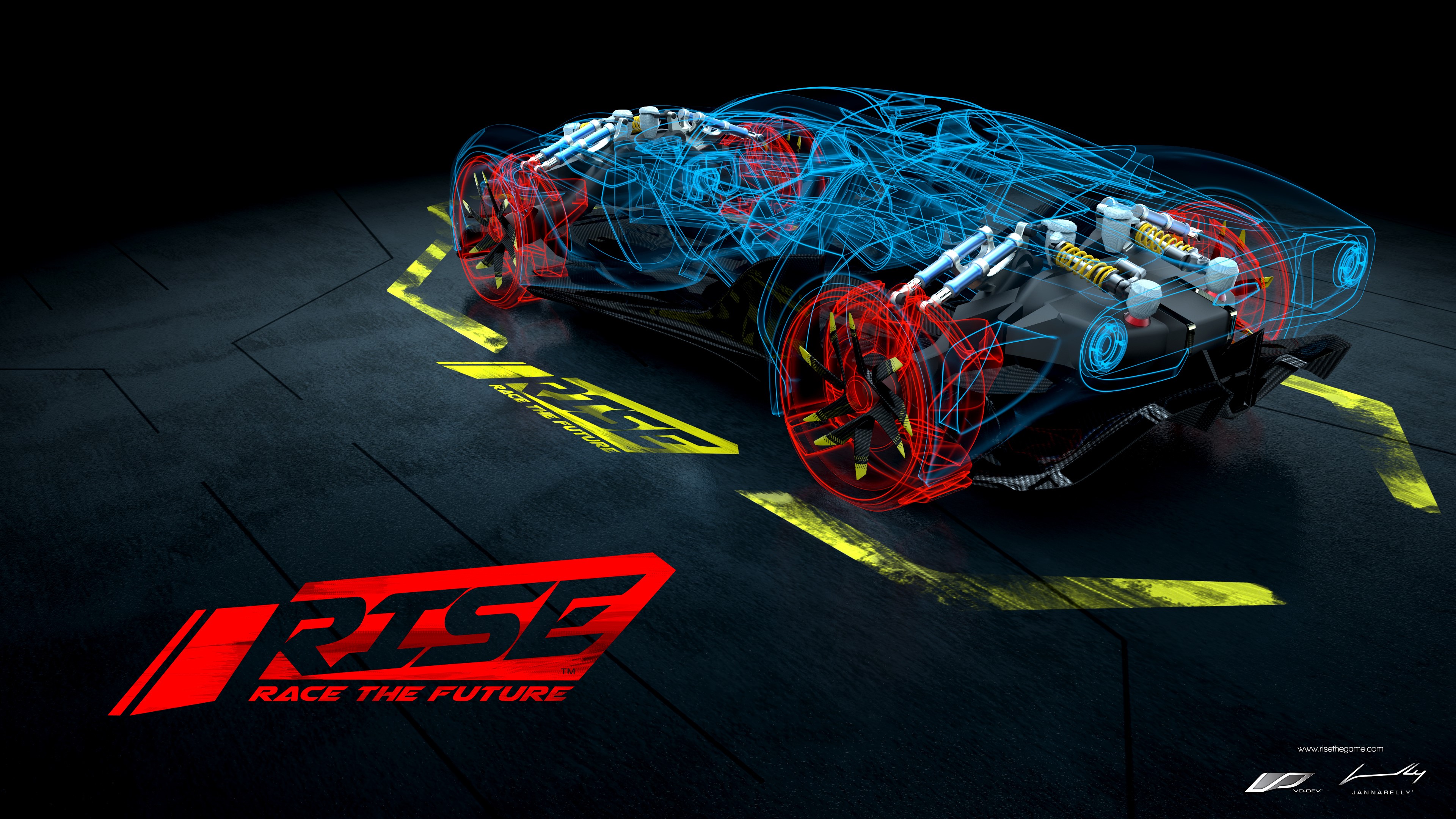 rise race the future, games, cars, racing, HD Wallpaper