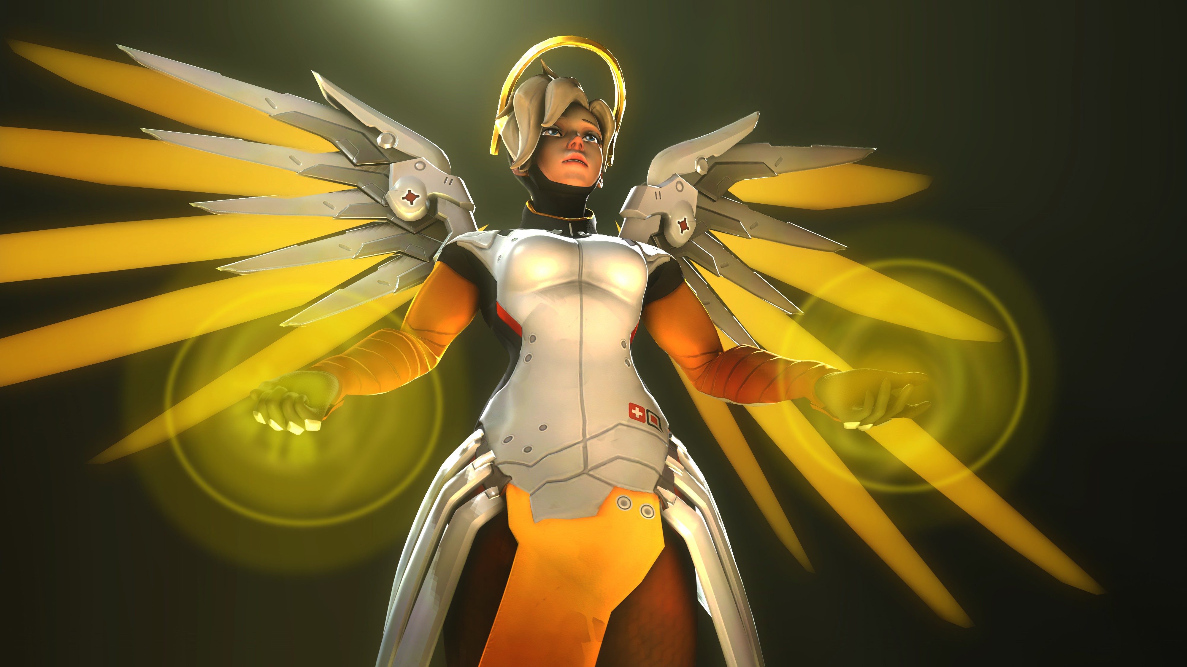 mercy overwatch, overwatch, games, xbox games, ps games, pc games, 2016 games, HD Wallpaper