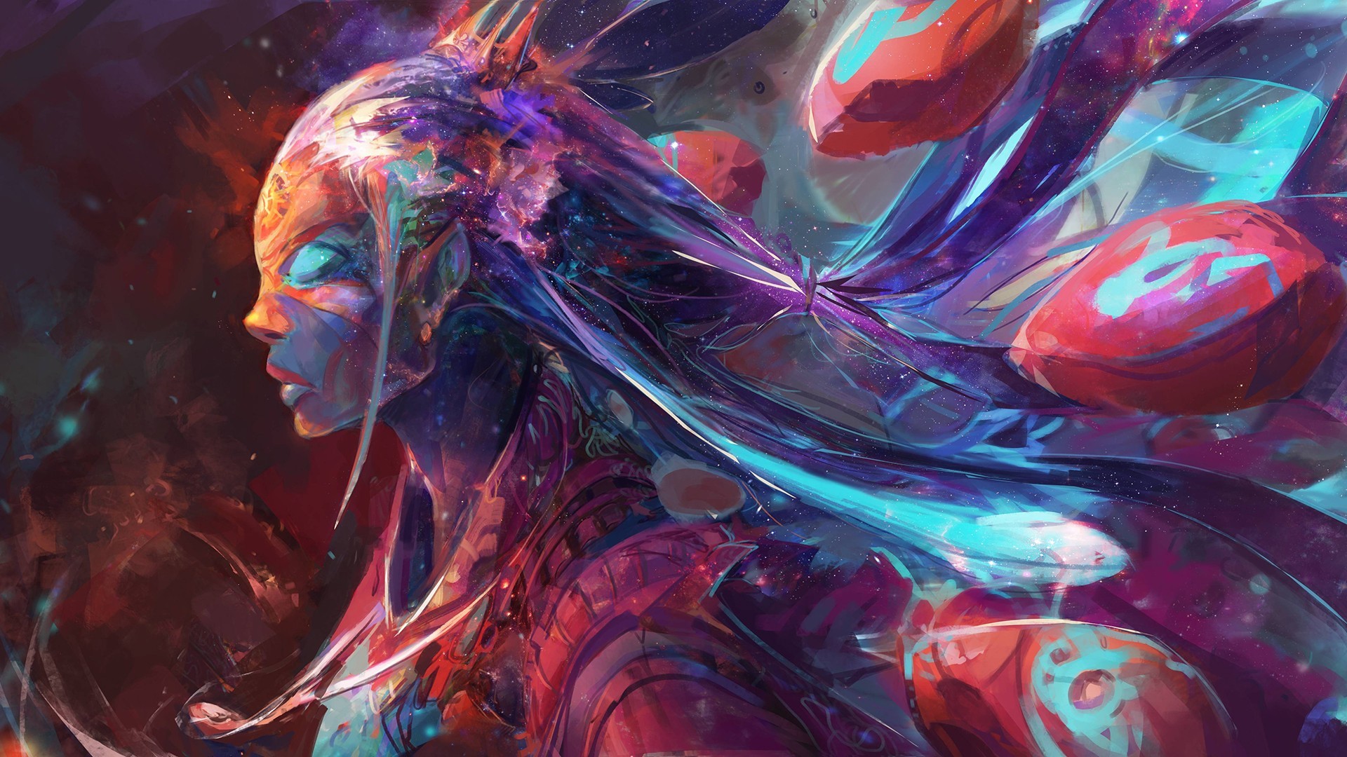 art, colorful, HD Wallpaper