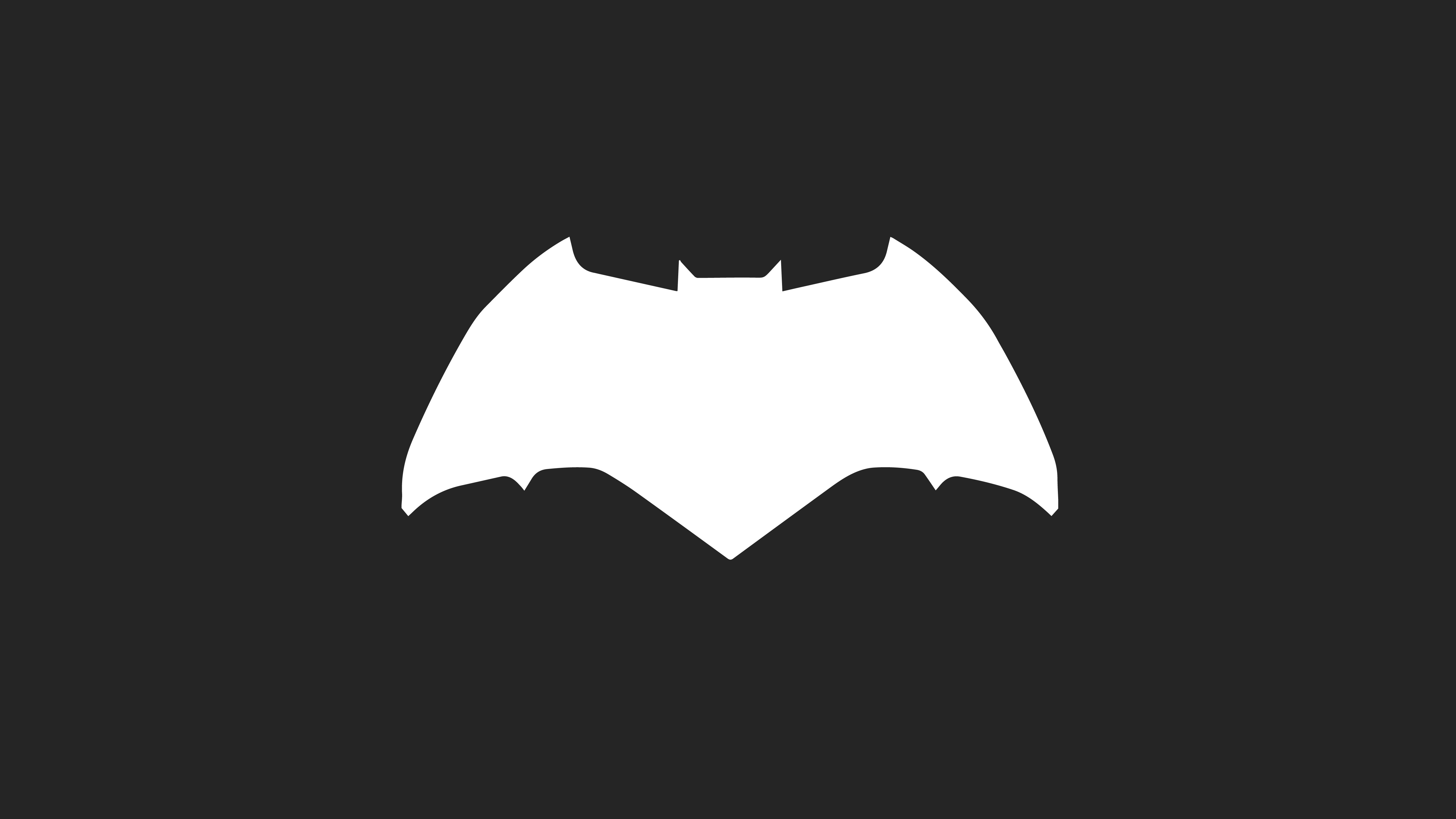 batman, minimalism, logo, 5k, HD Wallpaper