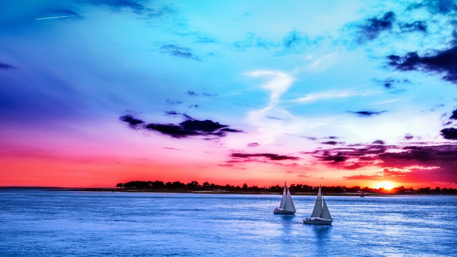 boats, nature, HD Wallpaper