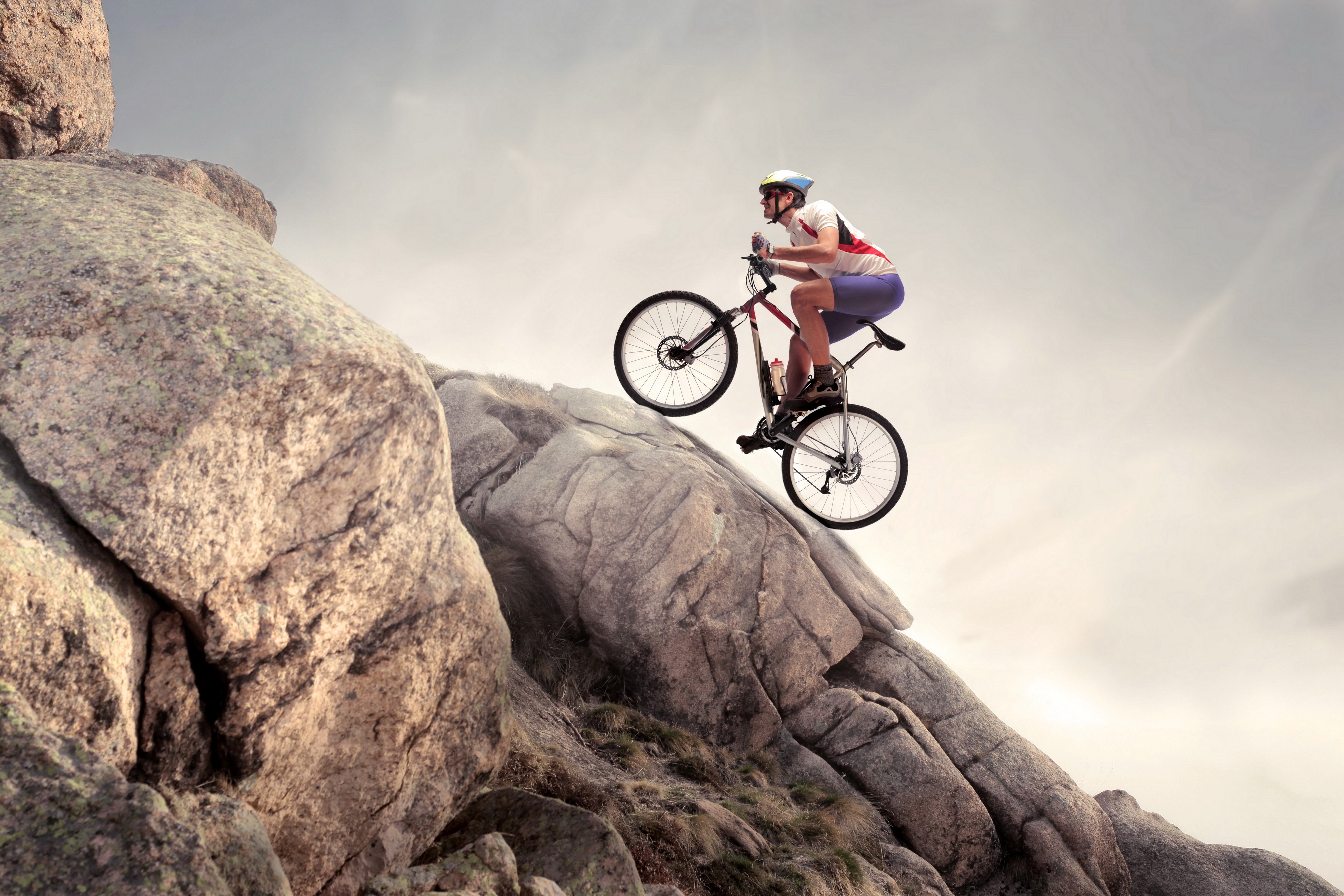 cycle, rock, HD Wallpaper