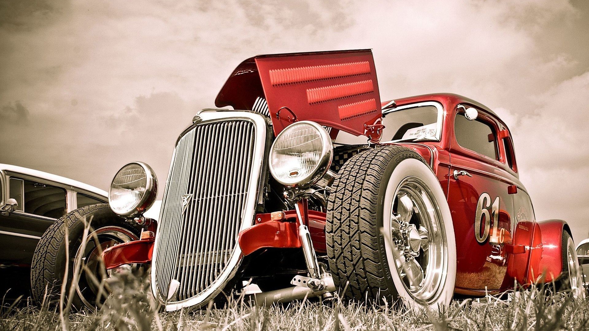 vintage, cars, retro, HD Wallpaper