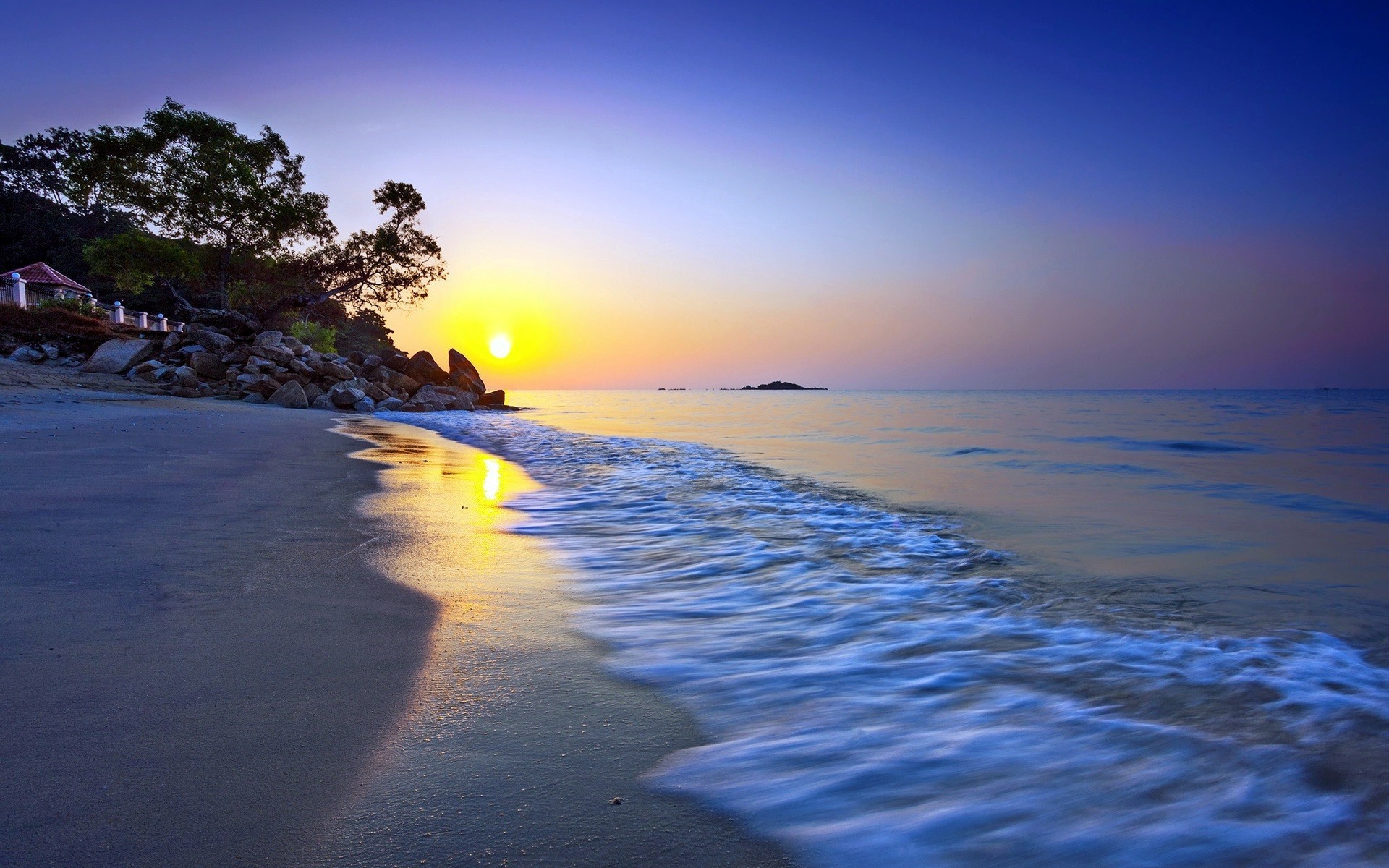 waves, sea, nature, HD Wallpaper