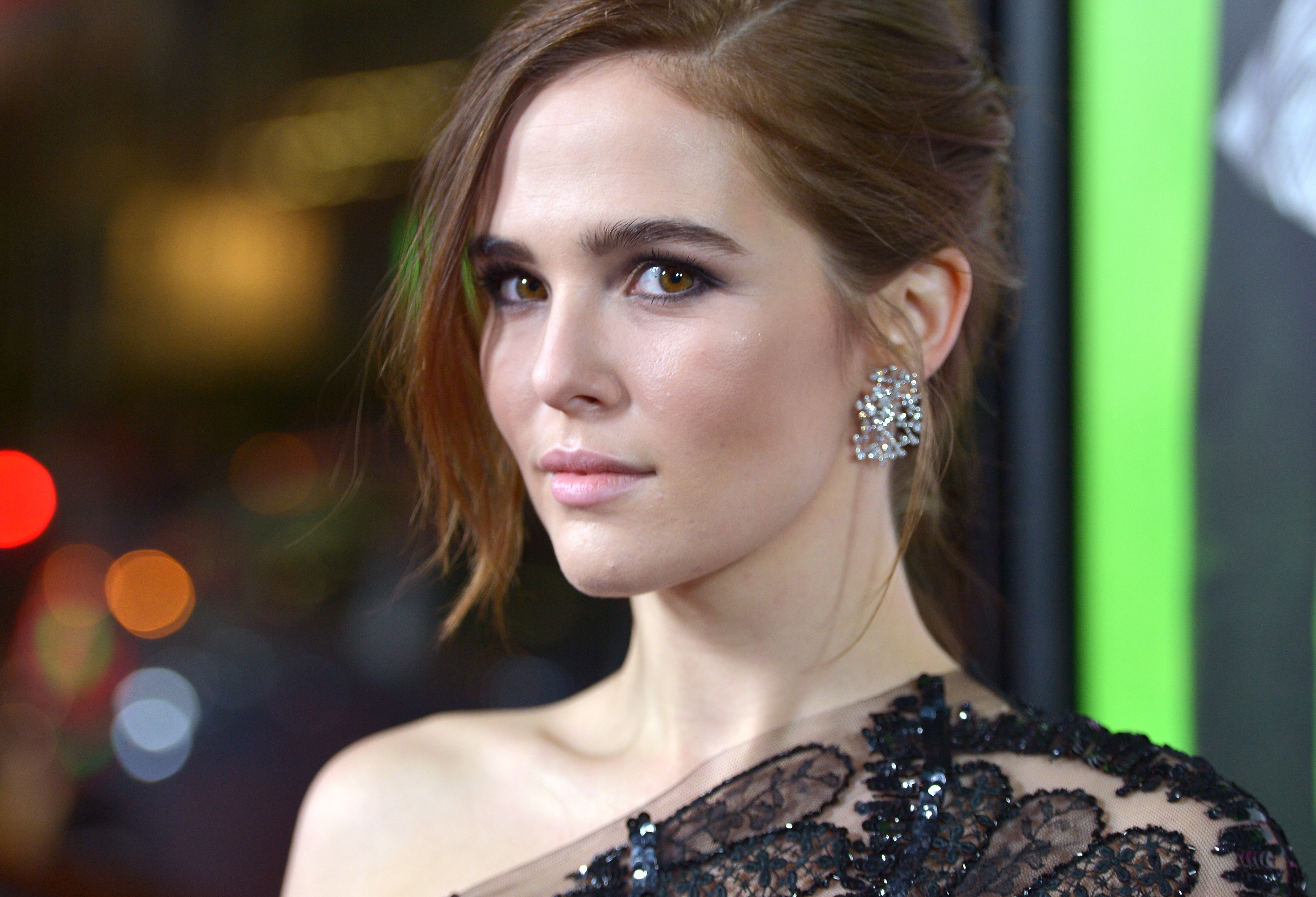 zoey deutch, celebrities, girls, HD Wallpaper
