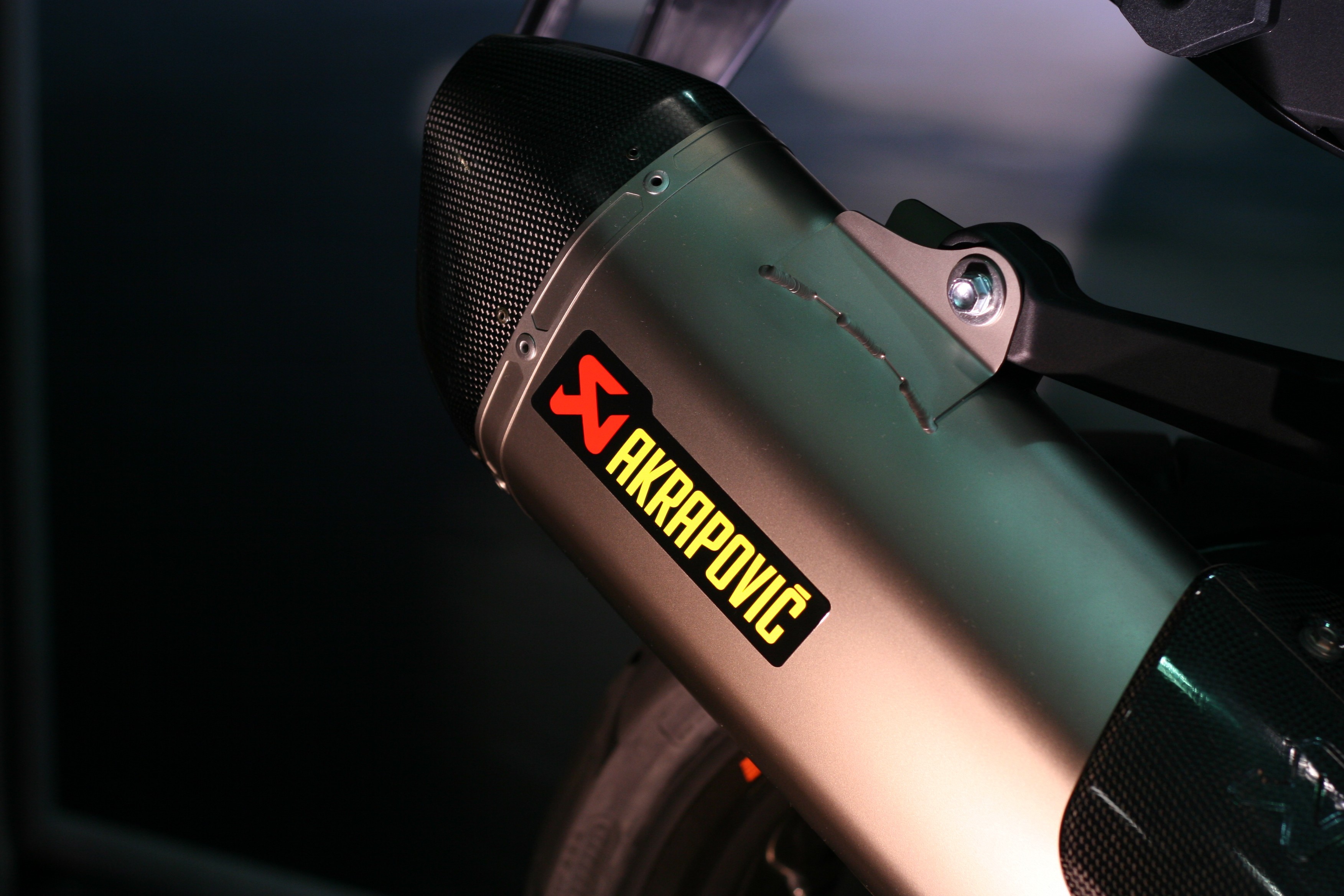 akrapovic, exhaust, bikes, HD Wallpaper