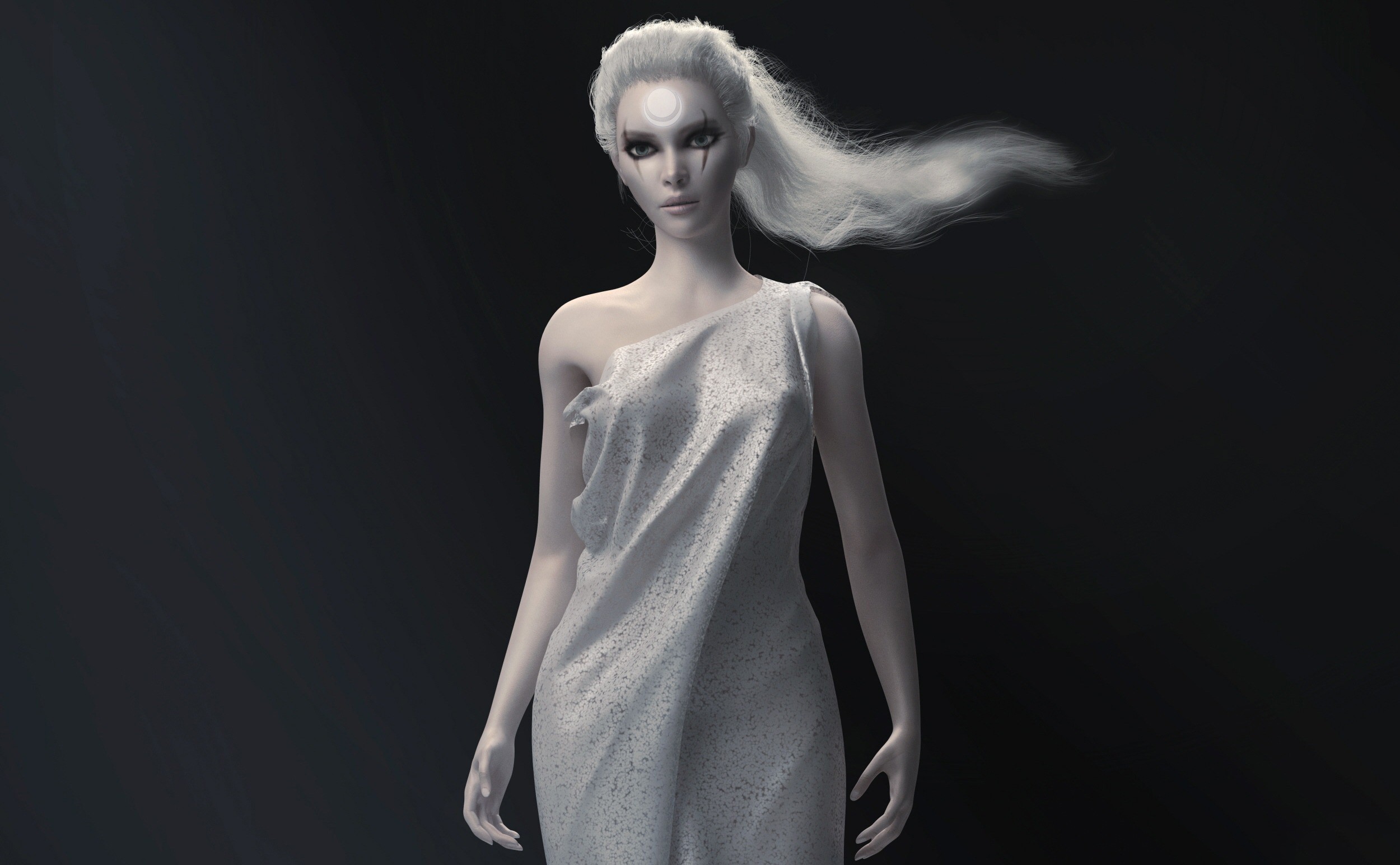 diana league of legends, league of legends, games, fantasy girls, HD Wallpaper