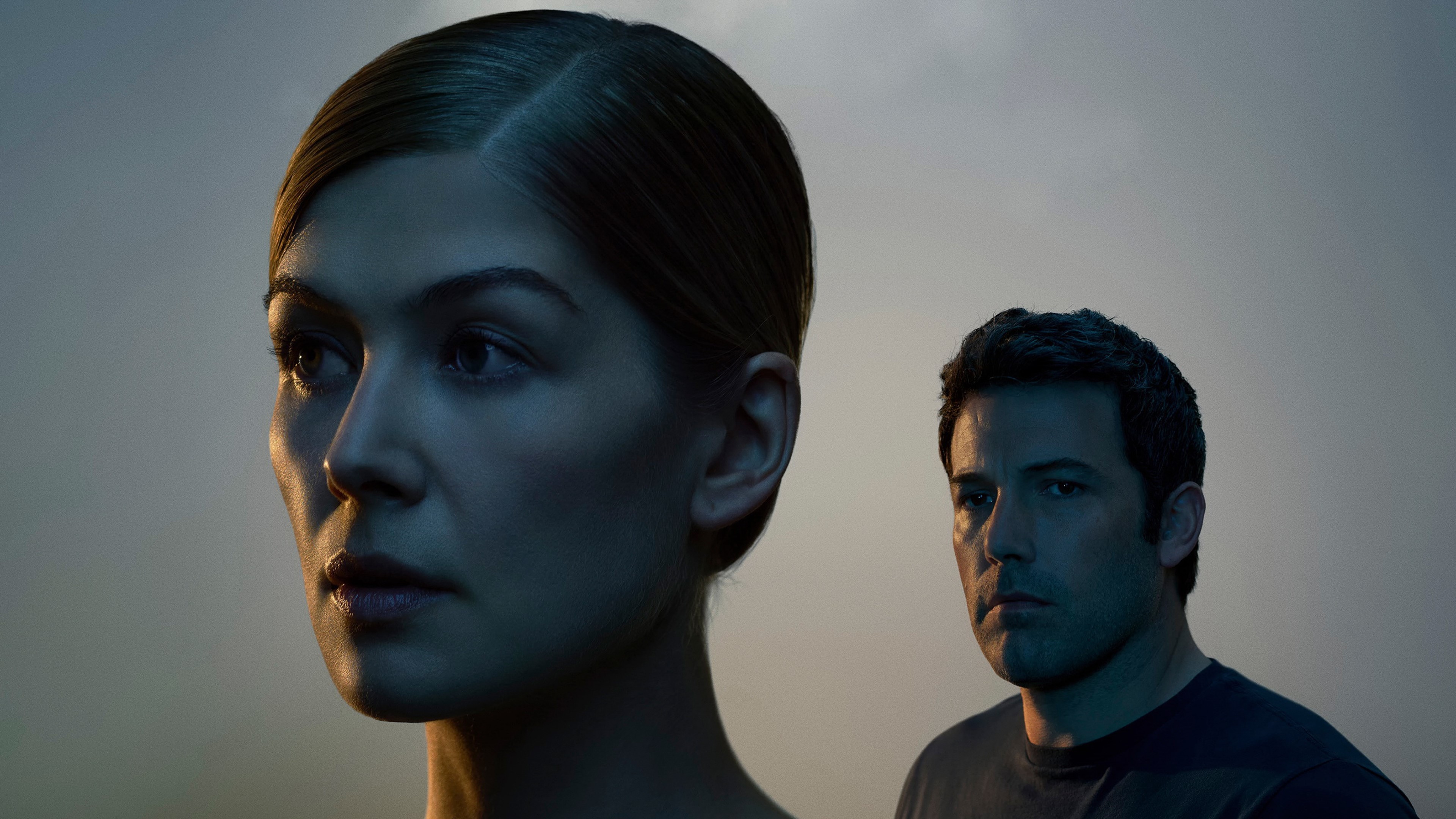 rosamund pike, ben affleck, celebrities, HD Wallpaper