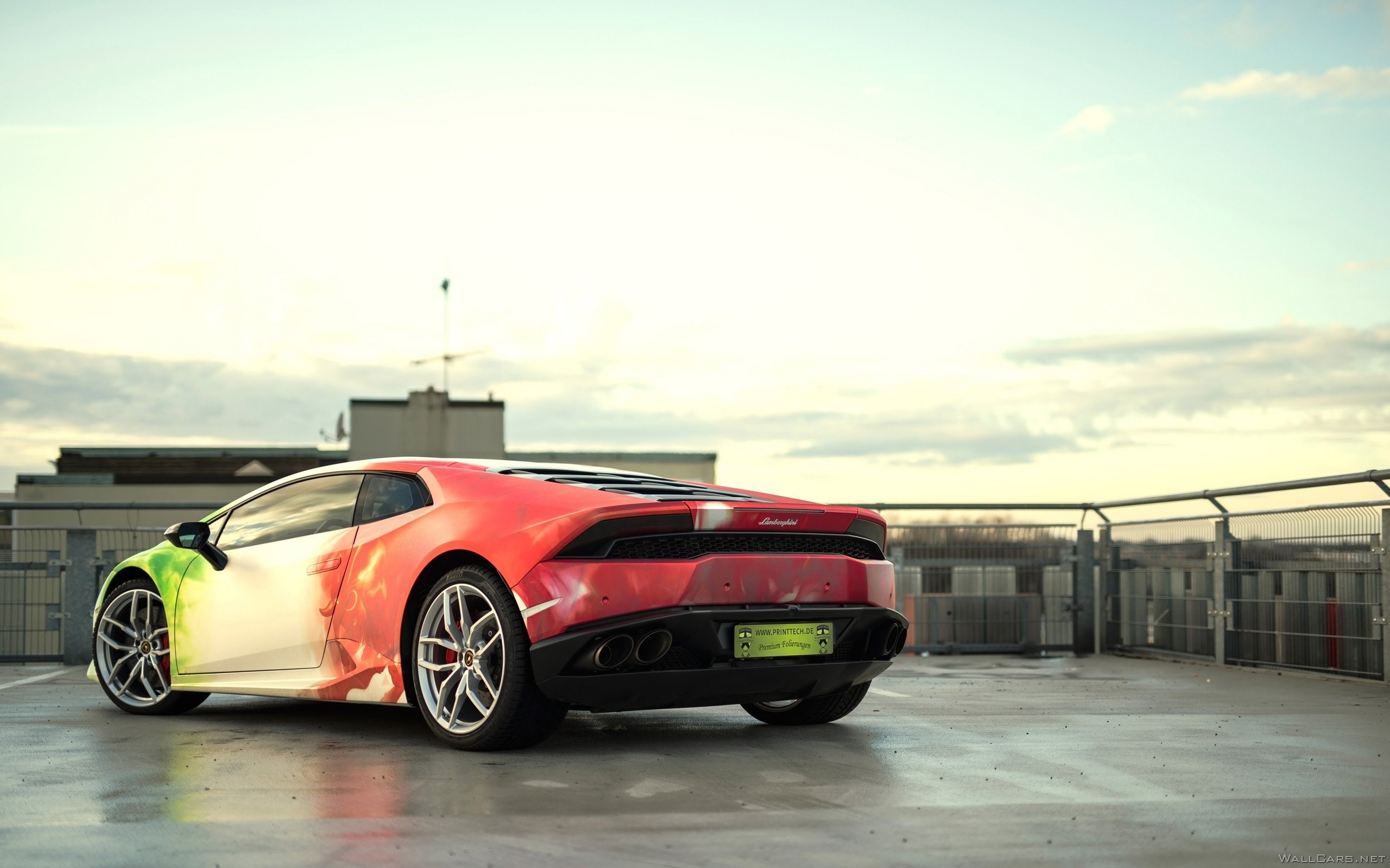 lamborghini, lamborghini huracan, cars, colorful, HD Wallpaper