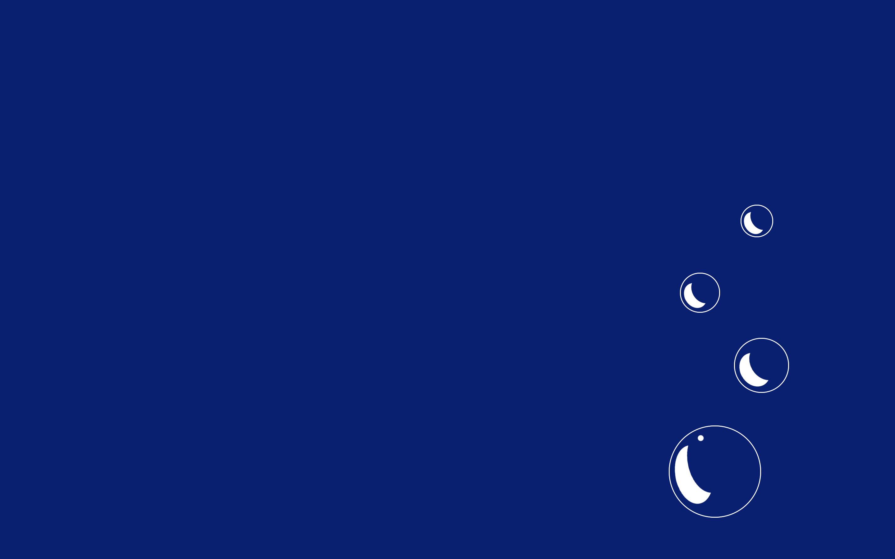 bubbles, digital art, minimalism, HD Wallpaper