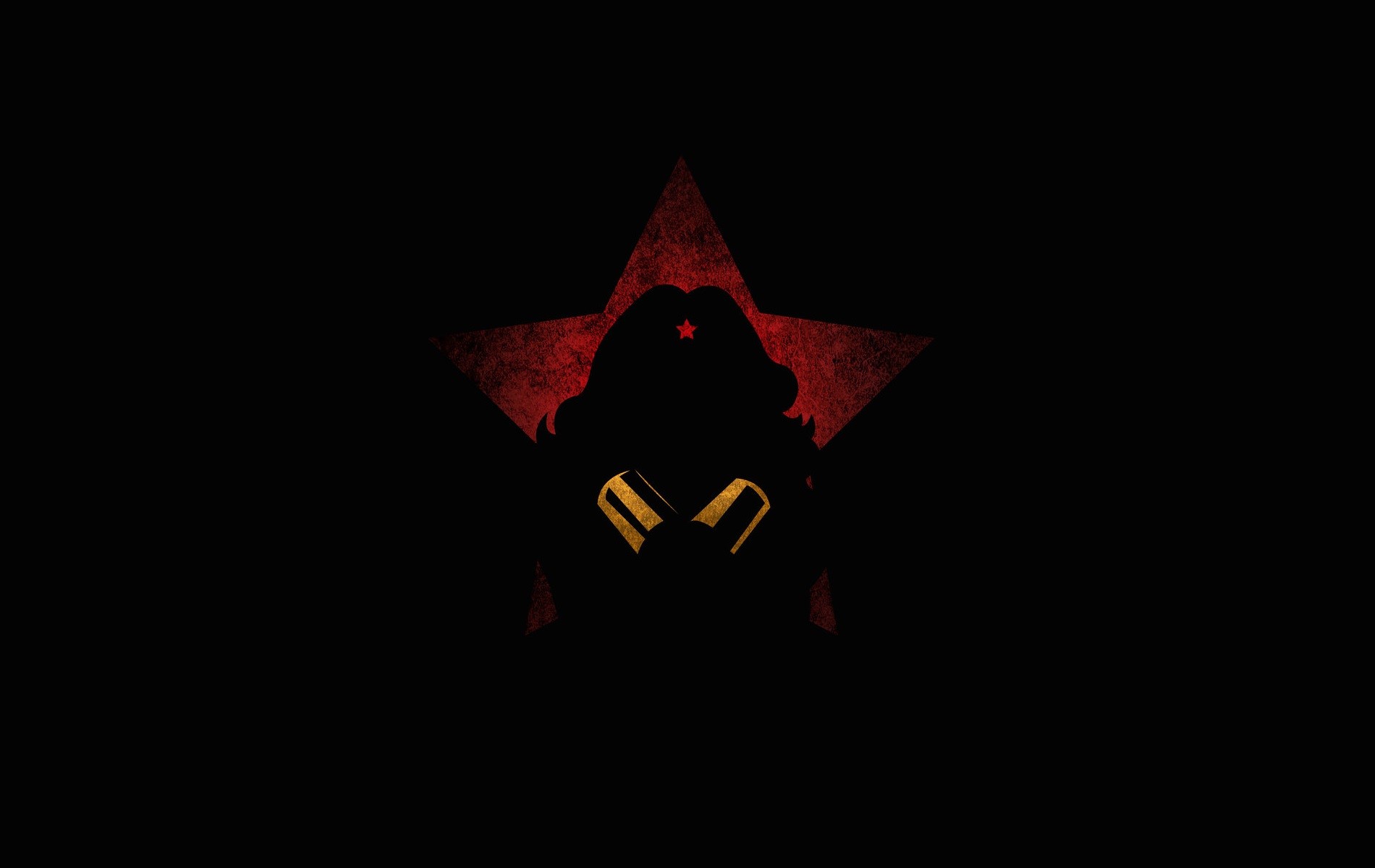 wonder woman, fantasy girls, super heroes, minimalism, HD Wallpaper