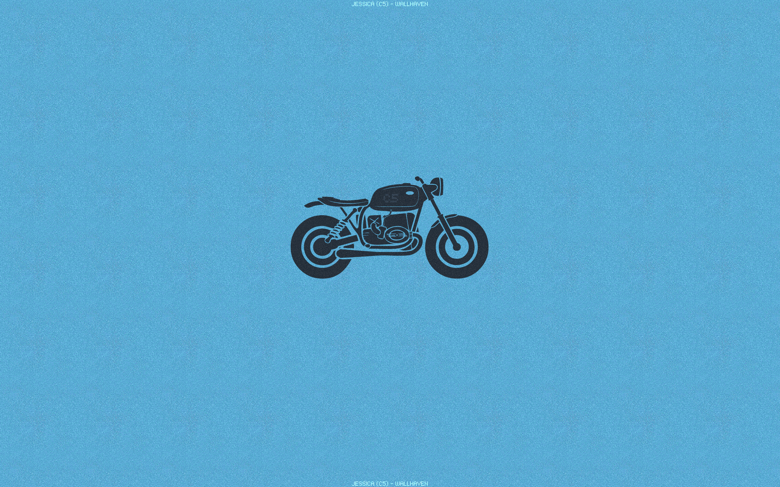 motorcycle, minimalism, artist, digital art, HD Wallpaper