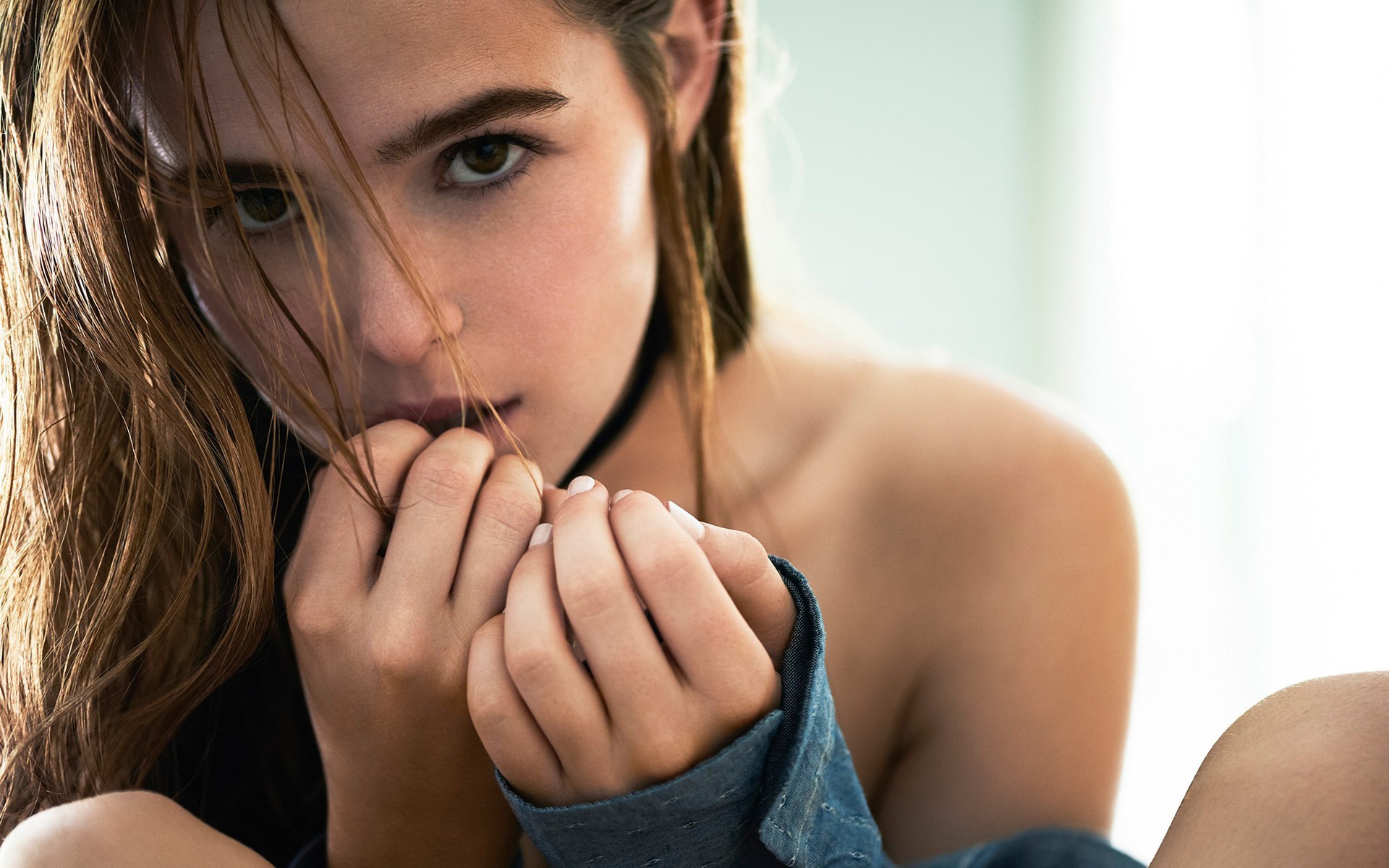 zoey deutch, celebrities, girls, HD Wallpaper