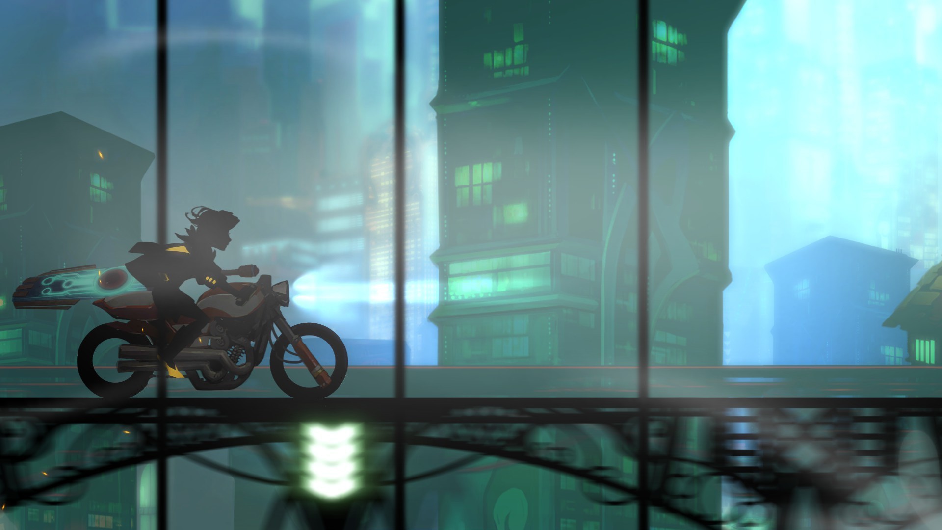 red transistor, anime, HD Wallpaper