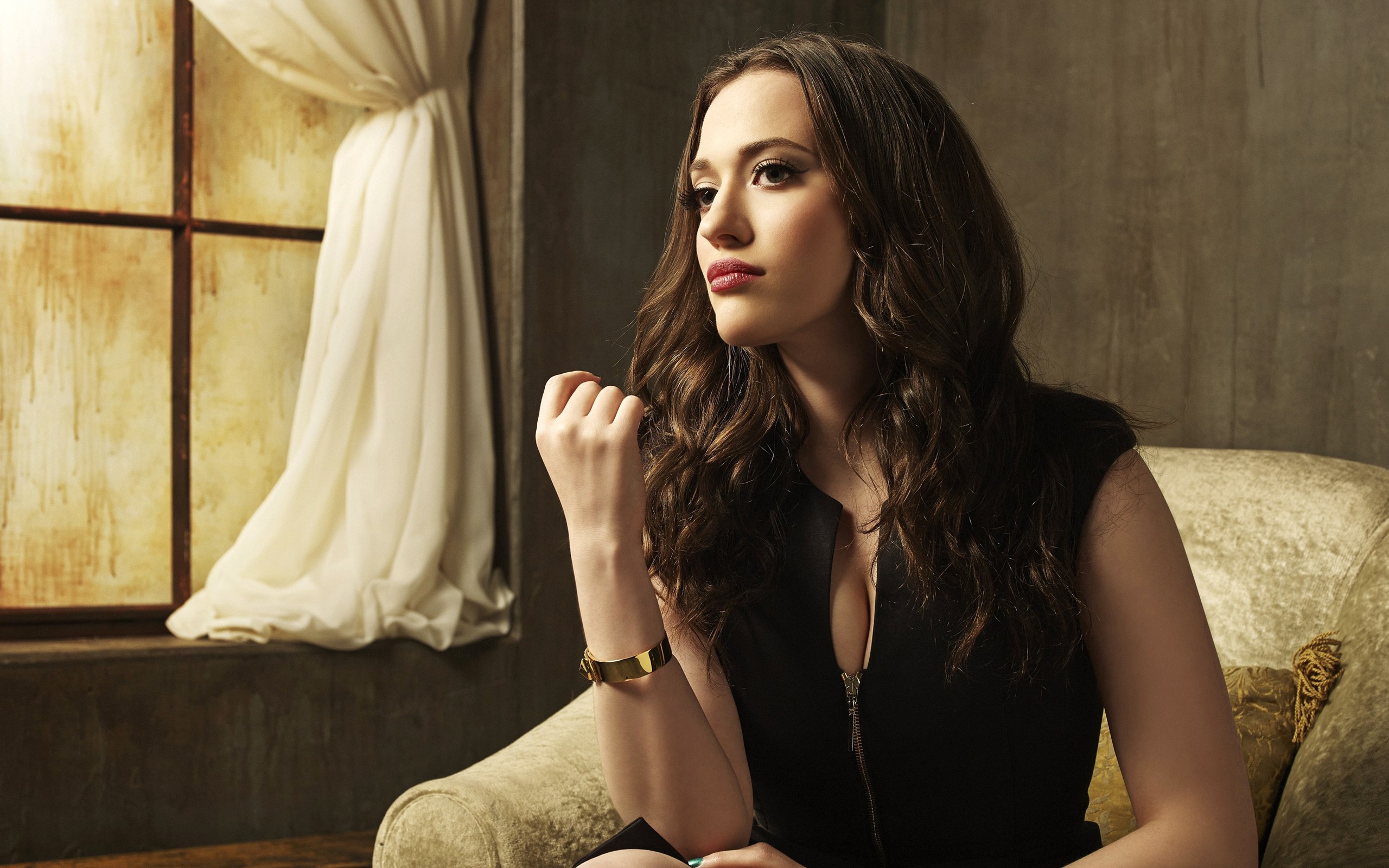 kat dennings, celebrities, girls, model, HD Wallpaper