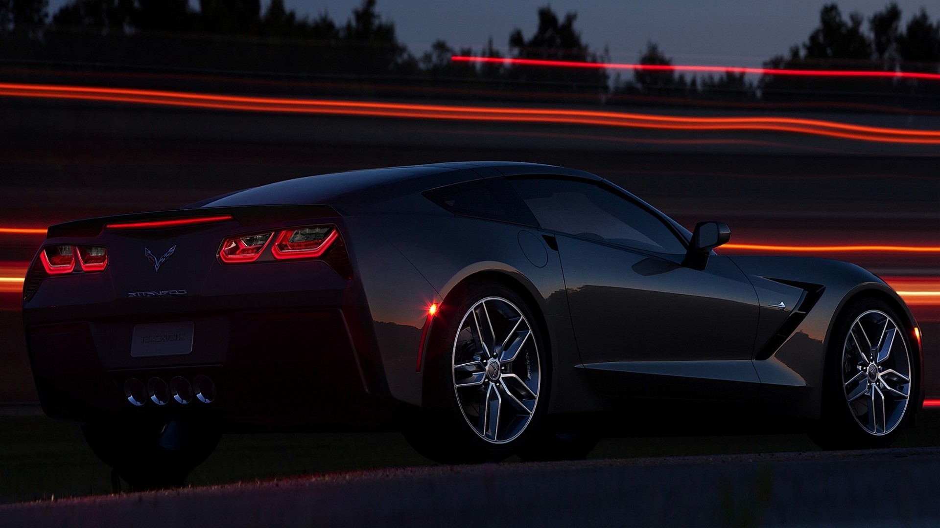 chevrolet, corvette, cars, racing, HD Wallpaper