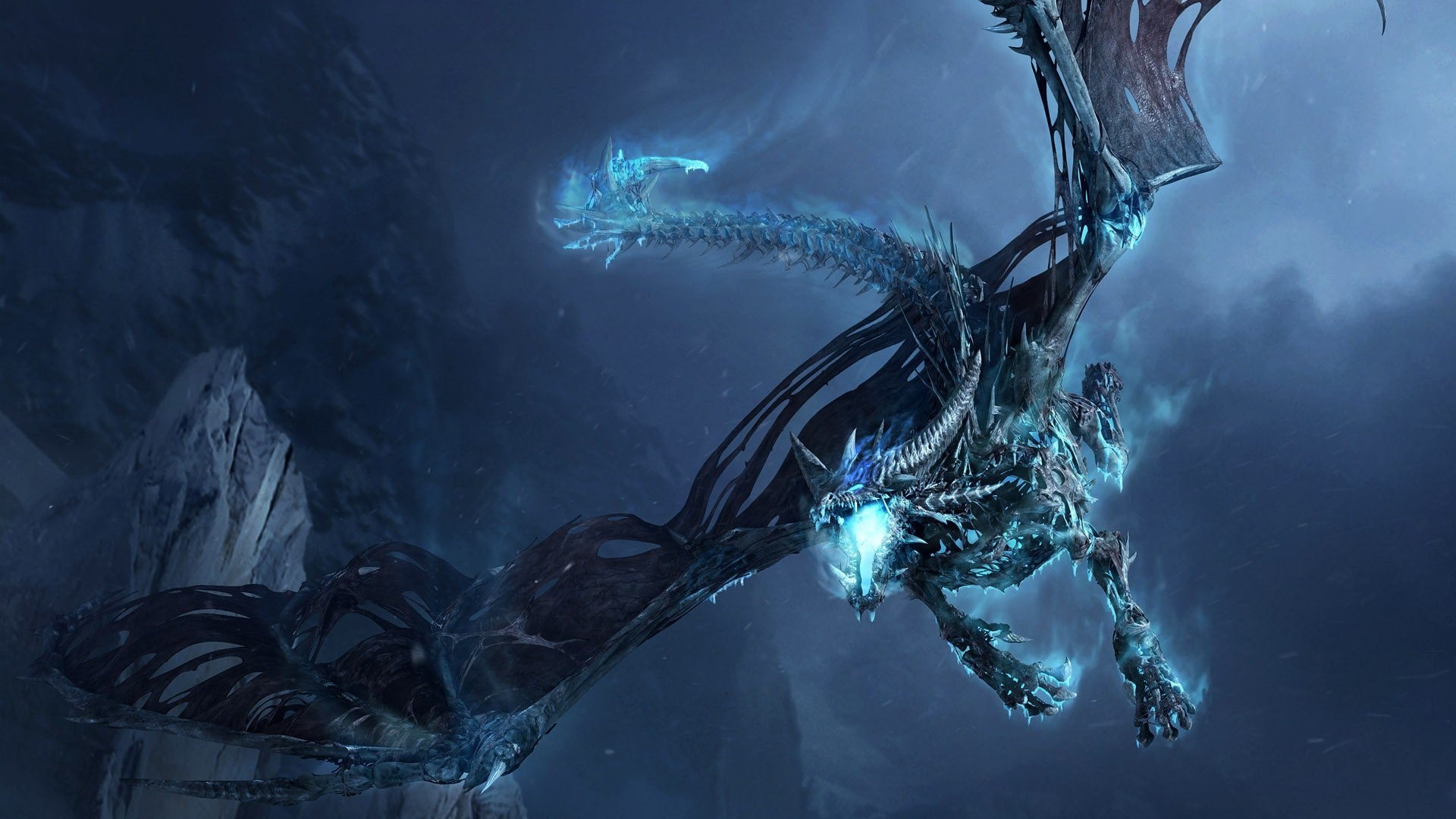 world of warcraft, games, dragon, wings, HD Wallpaper