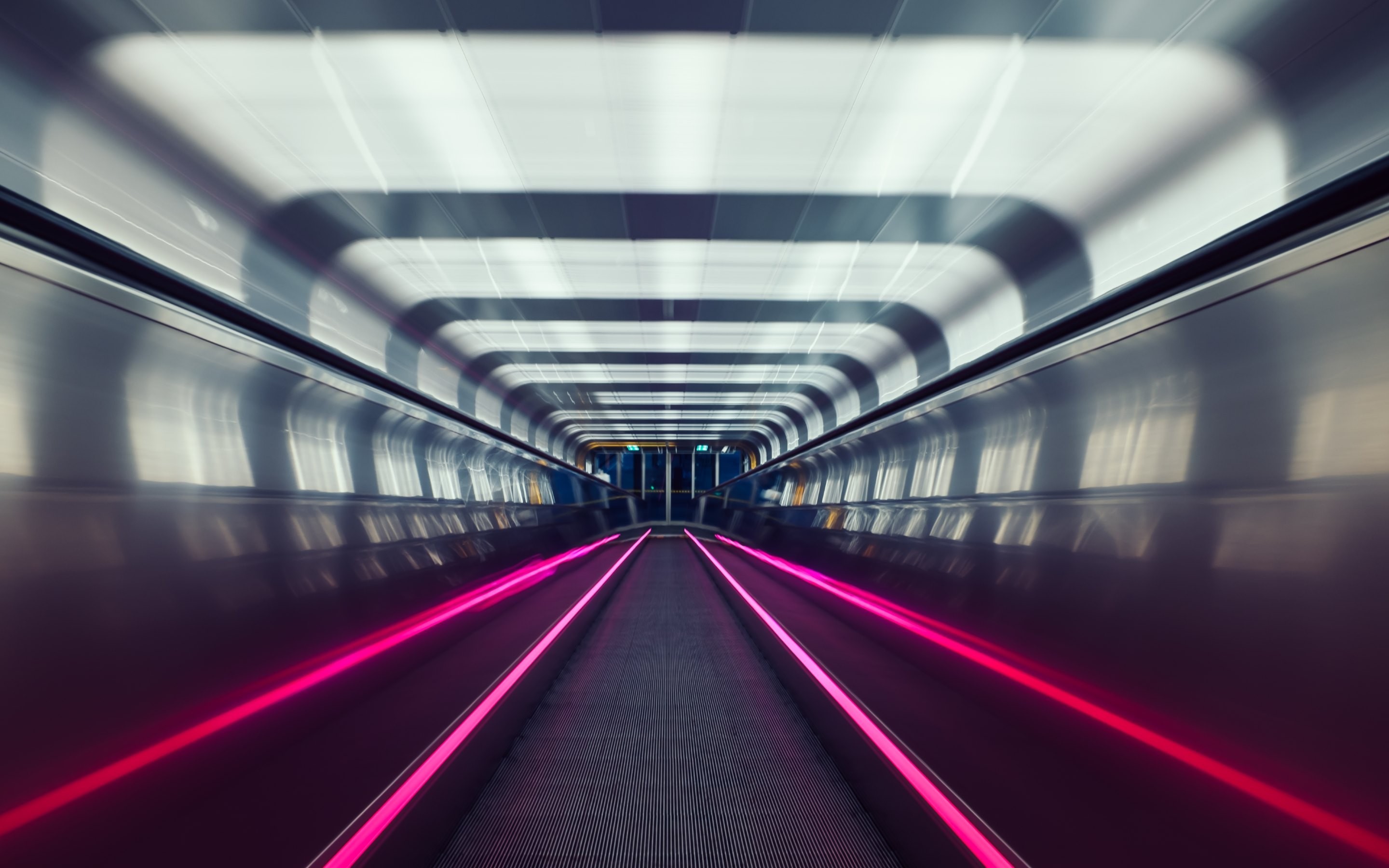 subway, photography, motion, blur, HD Wallpaper