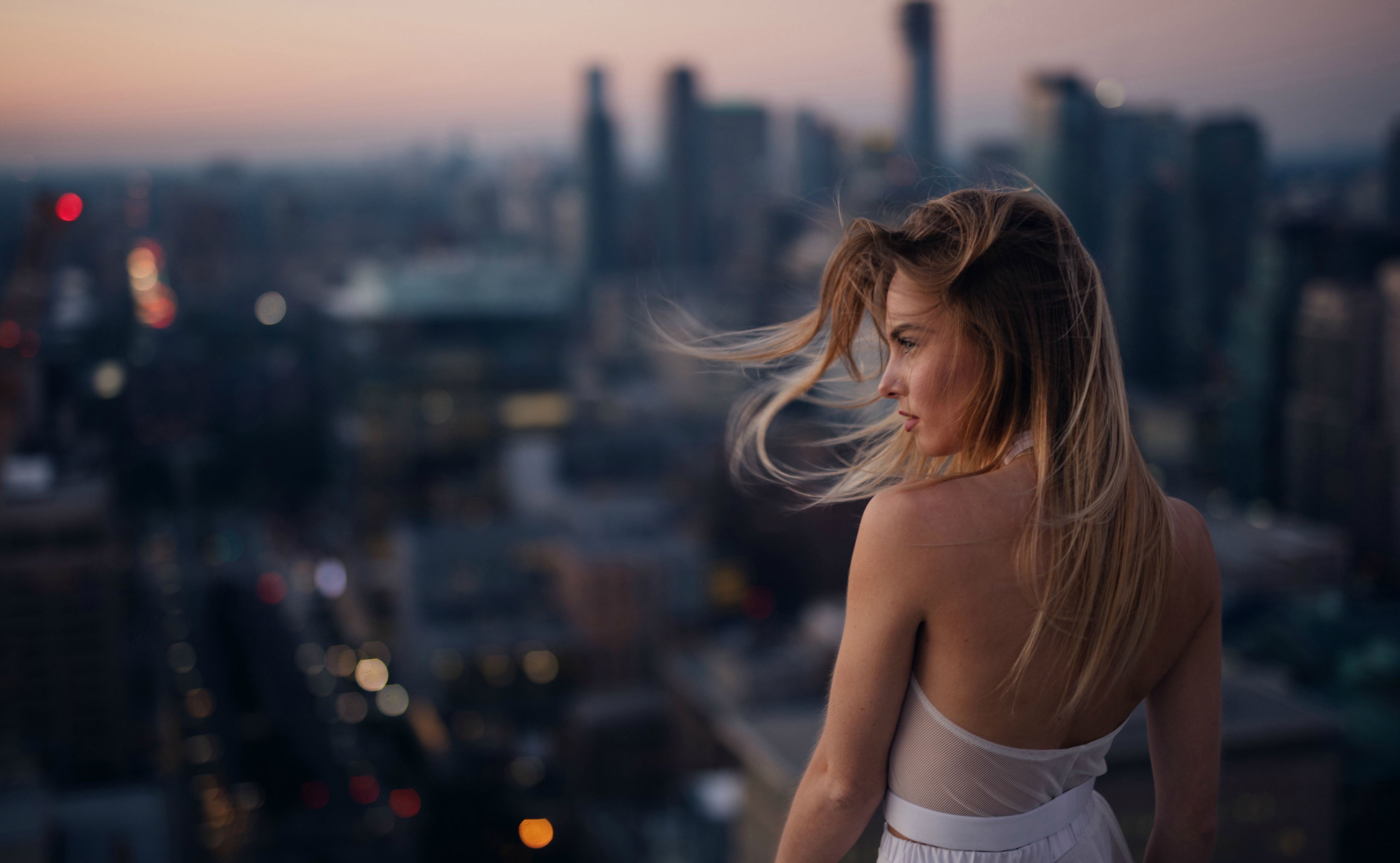 girls, model, photography, hairs, backless, HD Wallpaper