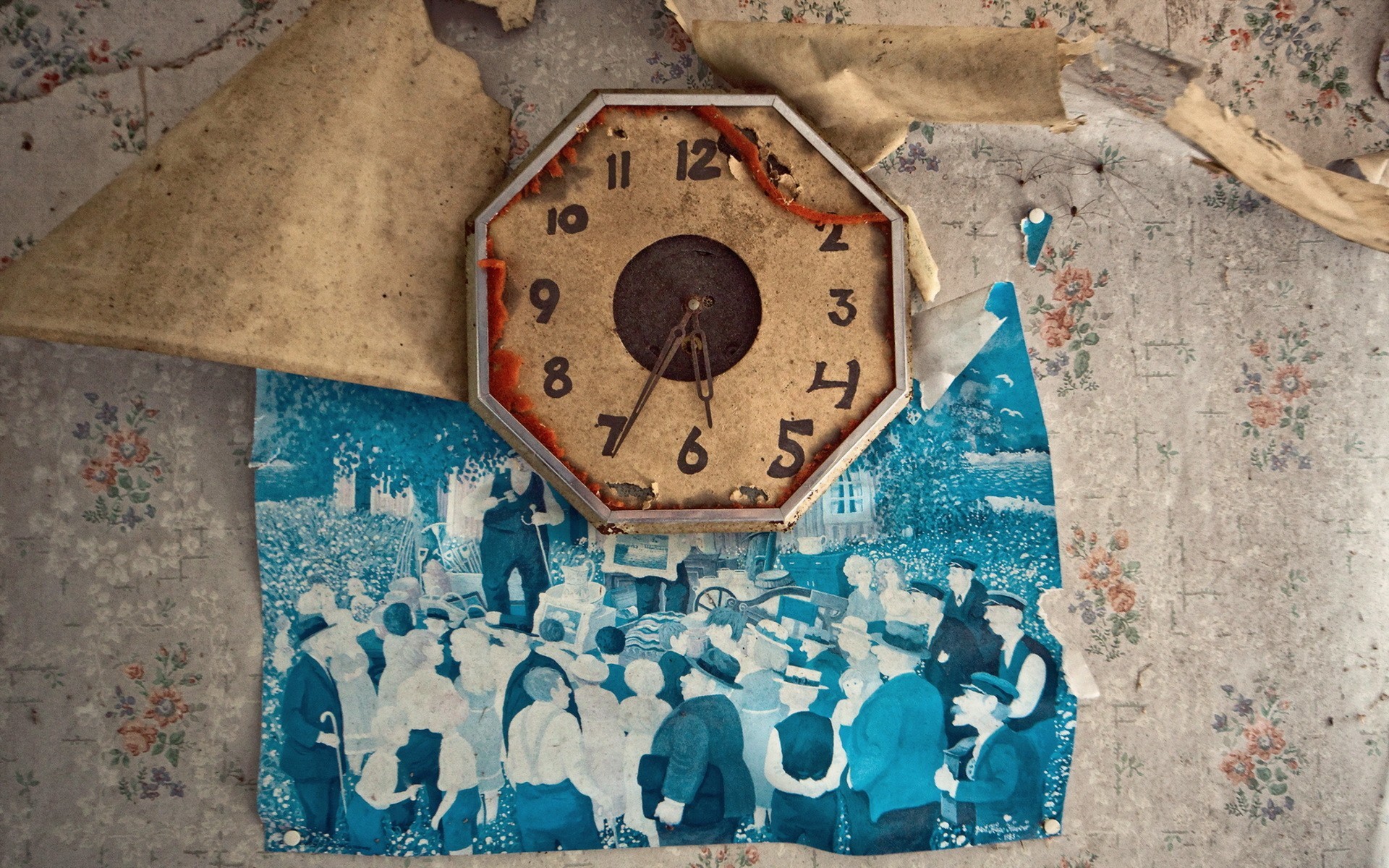 clock, creative, HD Wallpaper
