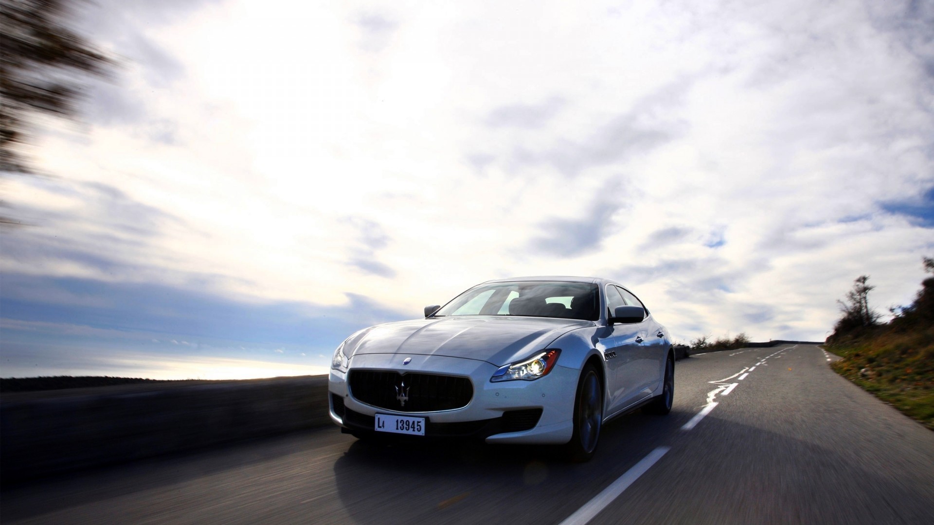 maserati, cars, road, HD Wallpaper