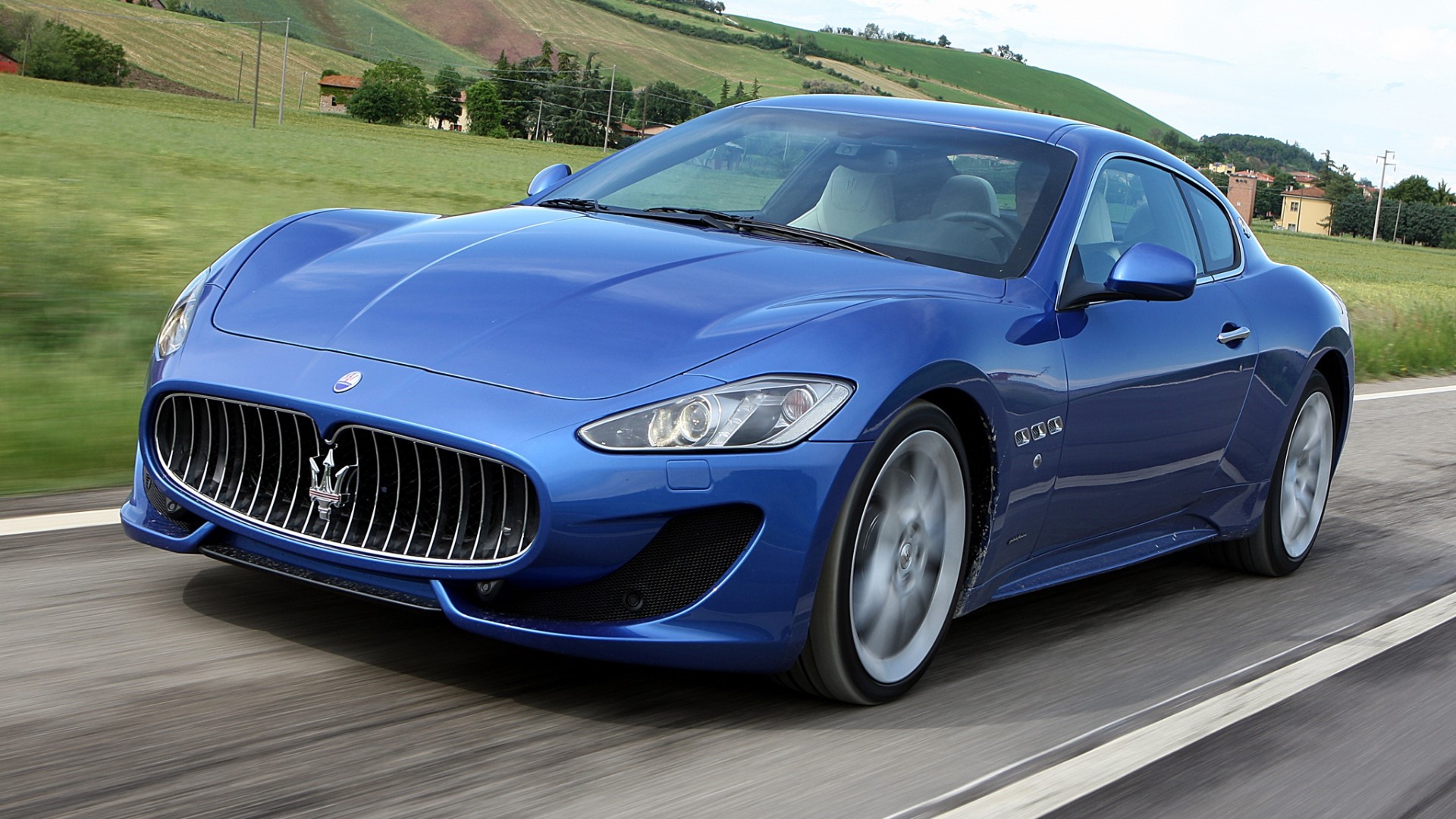 maserati, cars, blue, HD Wallpaper