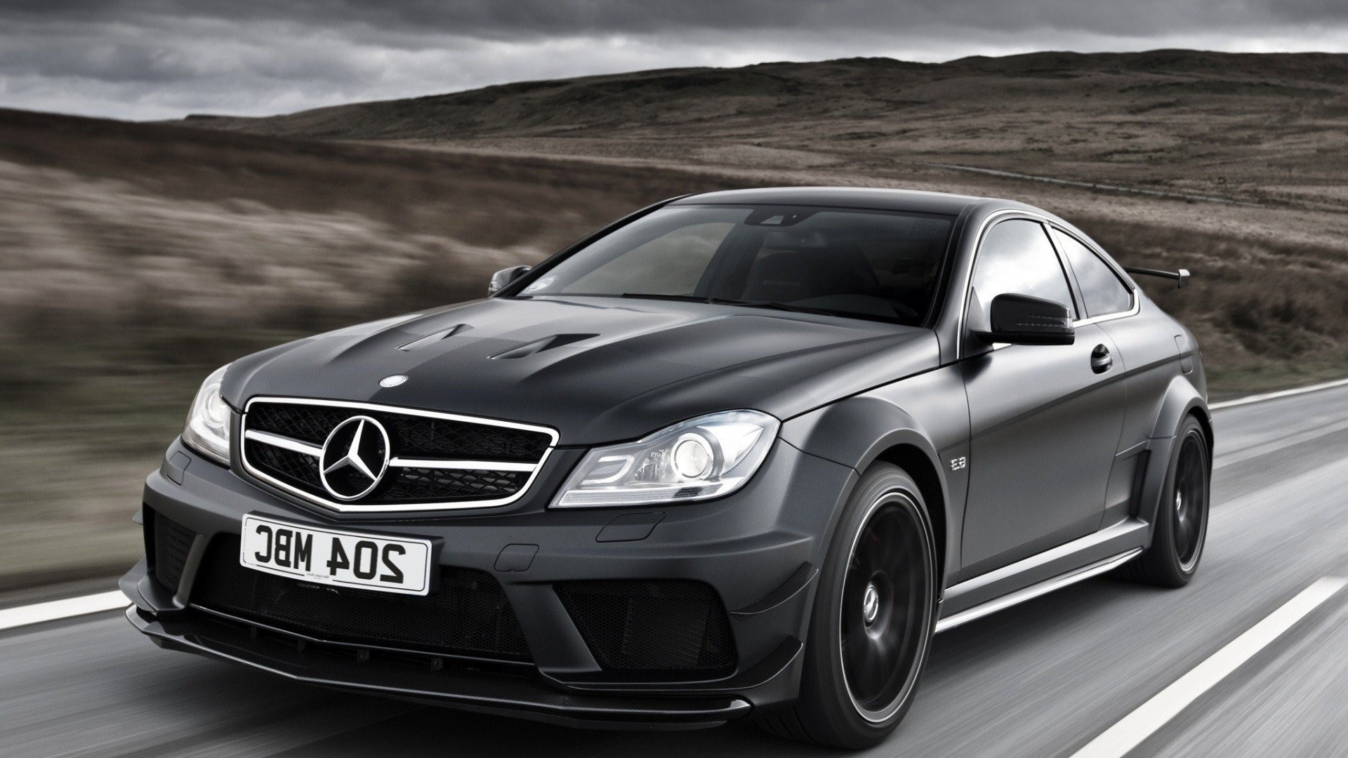 mercedes benz, cars, mercedes, black, matte, HD Wallpaper