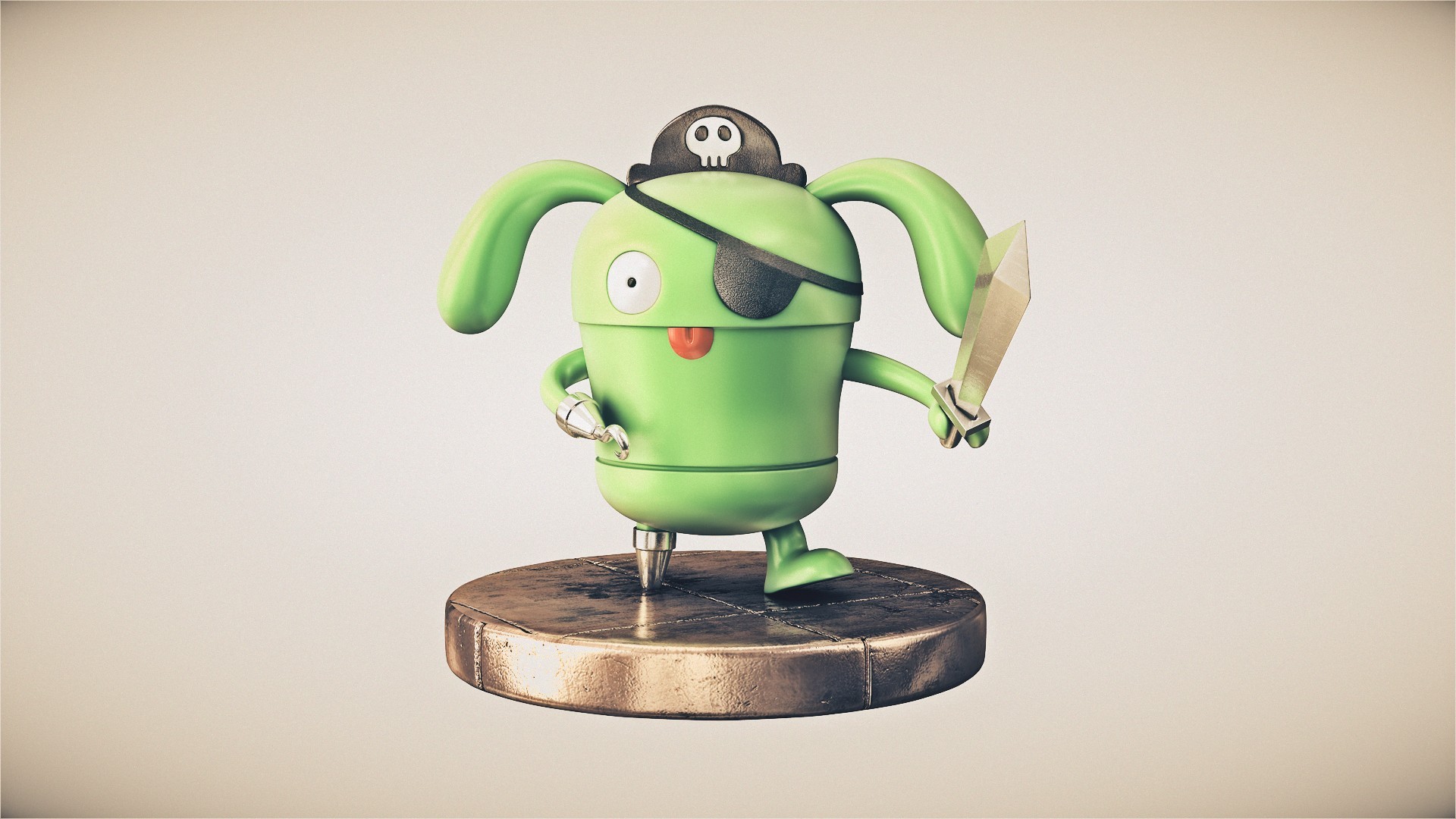pirate, android, HD Wallpaper