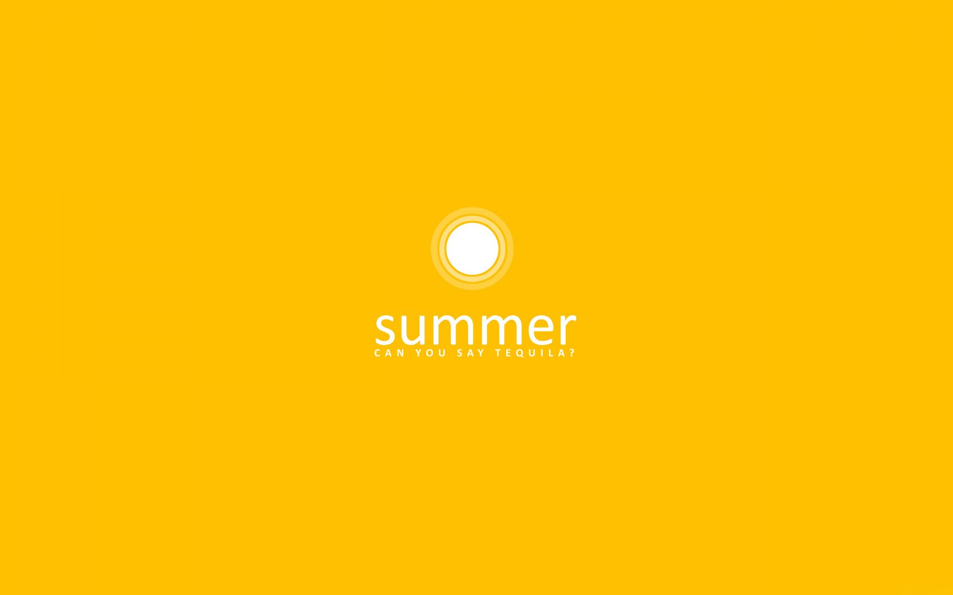 summer, minimalism, artist, yellow, HD Wallpaper
