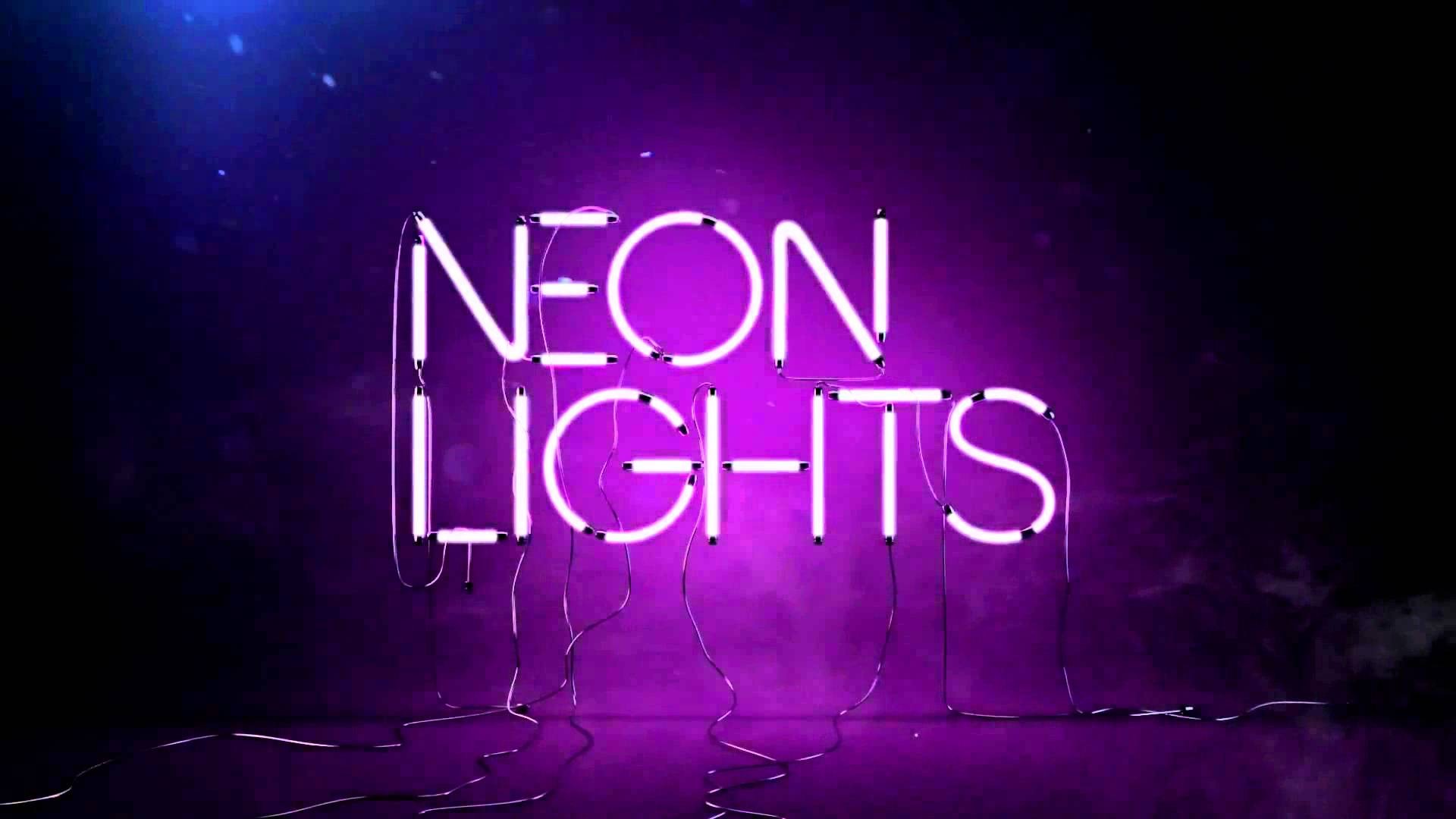 neon, lights, creative, HD Wallpaper