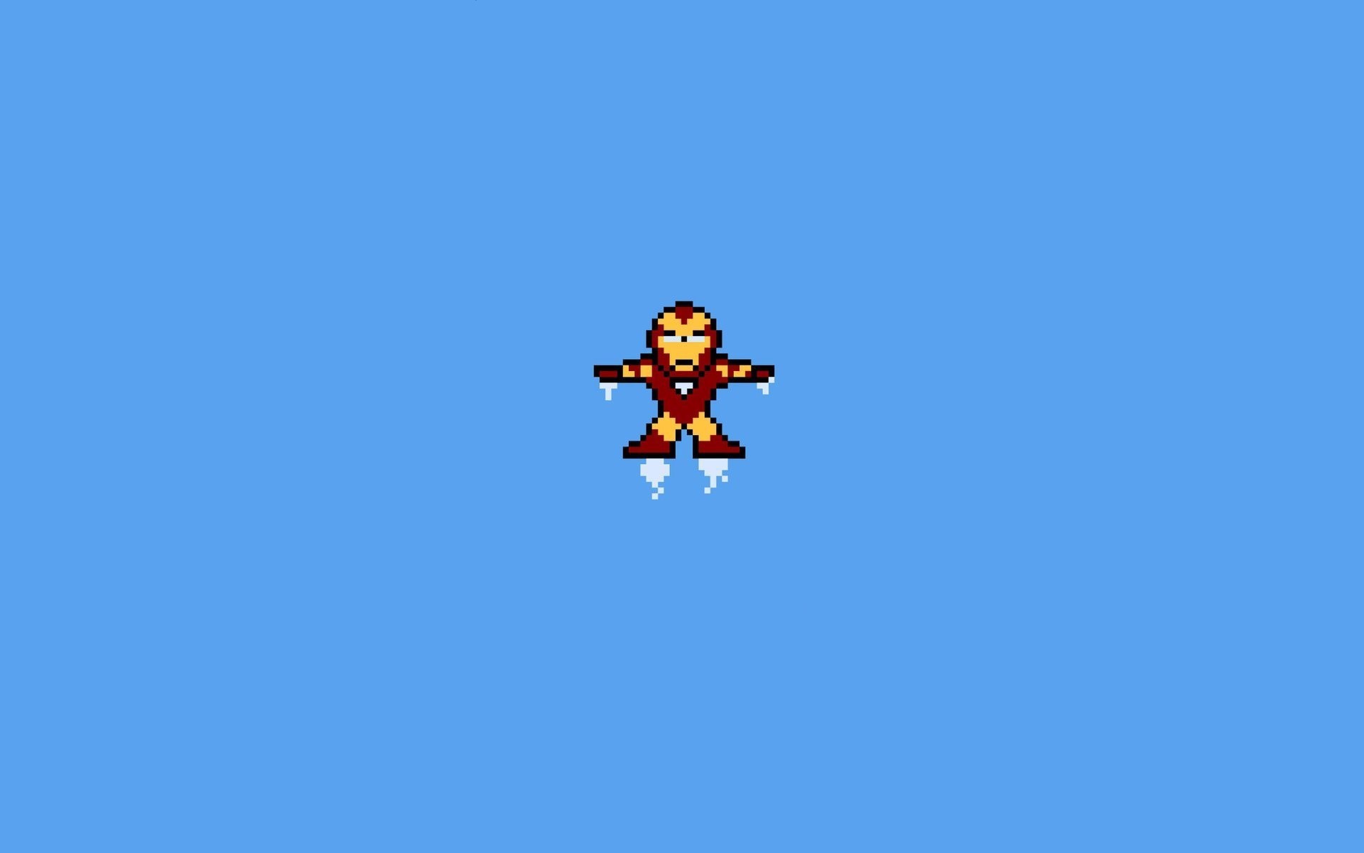 super heroes, iron man, movies, minimalism, HD Wallpaper